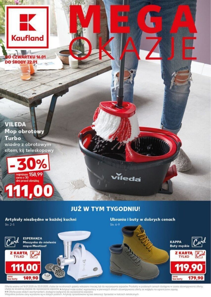 Kaufland Gazetka od 16.01.2025 do 22.01.2025 - mega okazje