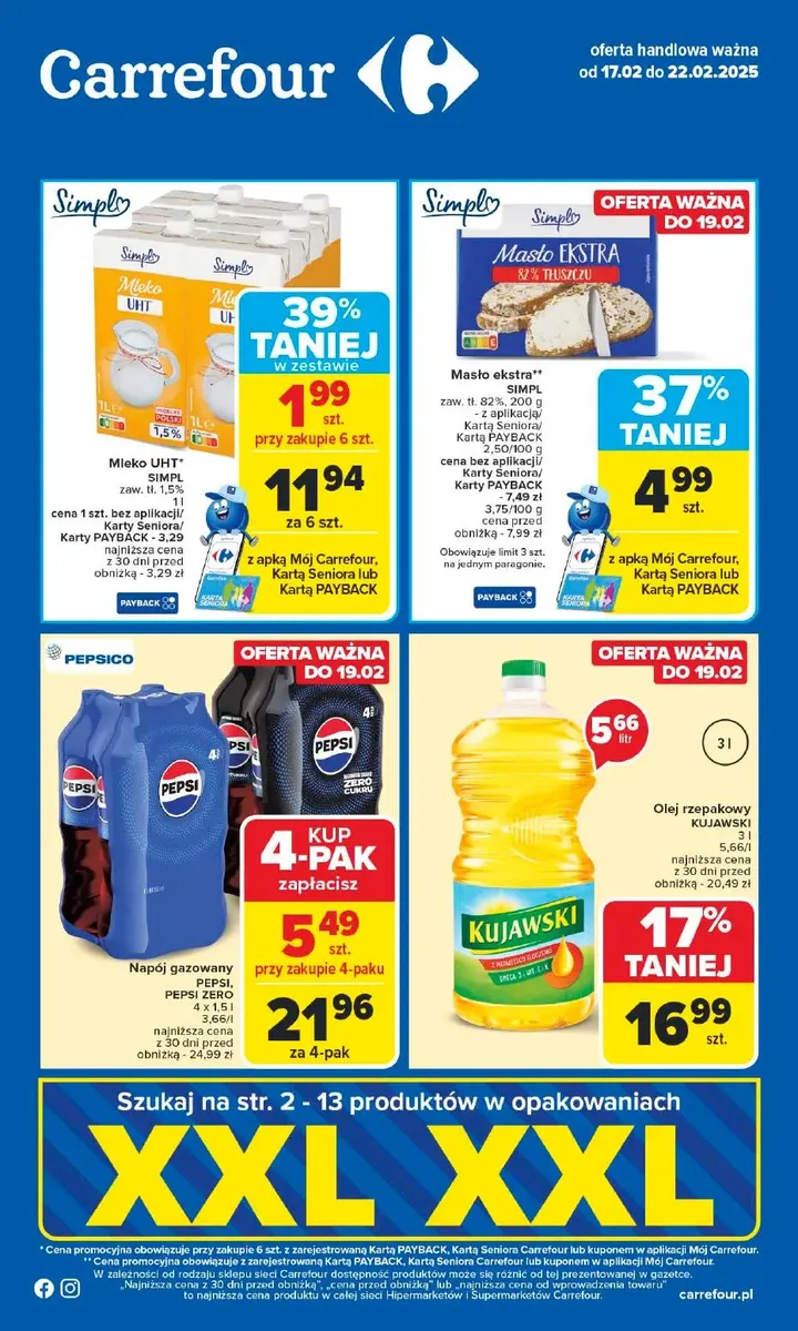 Gazetka CARREFOUR od 17.02.2025 do 22.02.2025