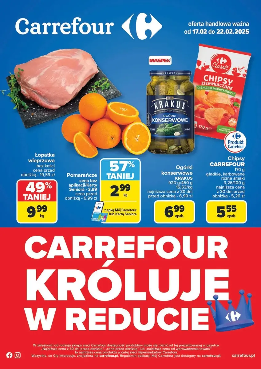 Gazetka CARREFOUR od 17.02.2025 do 22.02.2025 - Aktualna gazetka