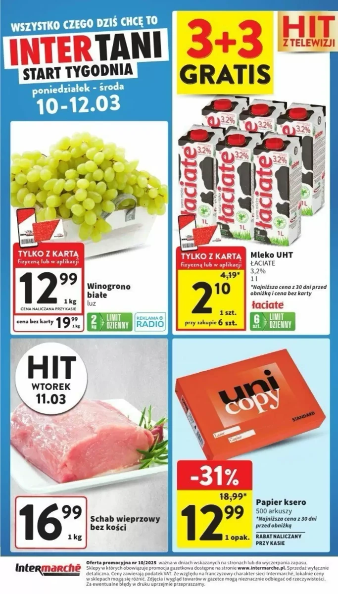 Gazetka INTERMARCHE od 10.03.2025 do 12.03.2025