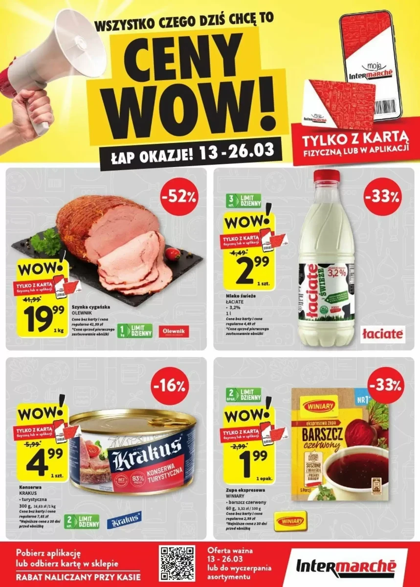 Gazetka INTERMARCHE od 13.03.2025 do 26.03.2025