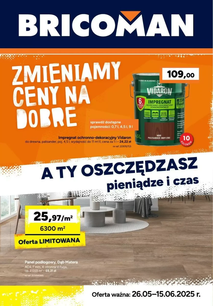 Gazetka Bricoman od 25.05.2025 do 15.06.2025