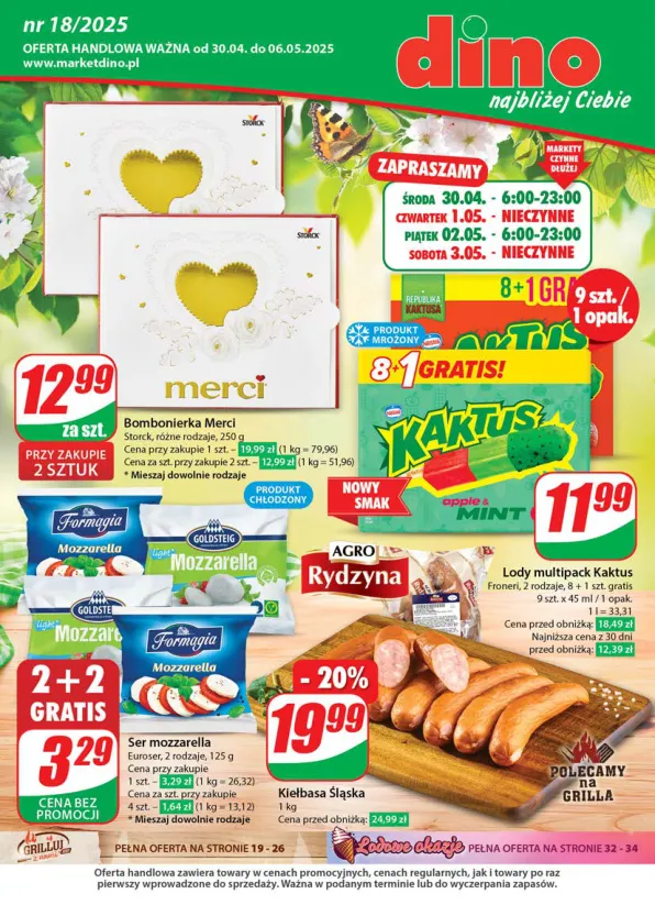 Gazetka DINO od 30.04.2025 do 06.05.2025