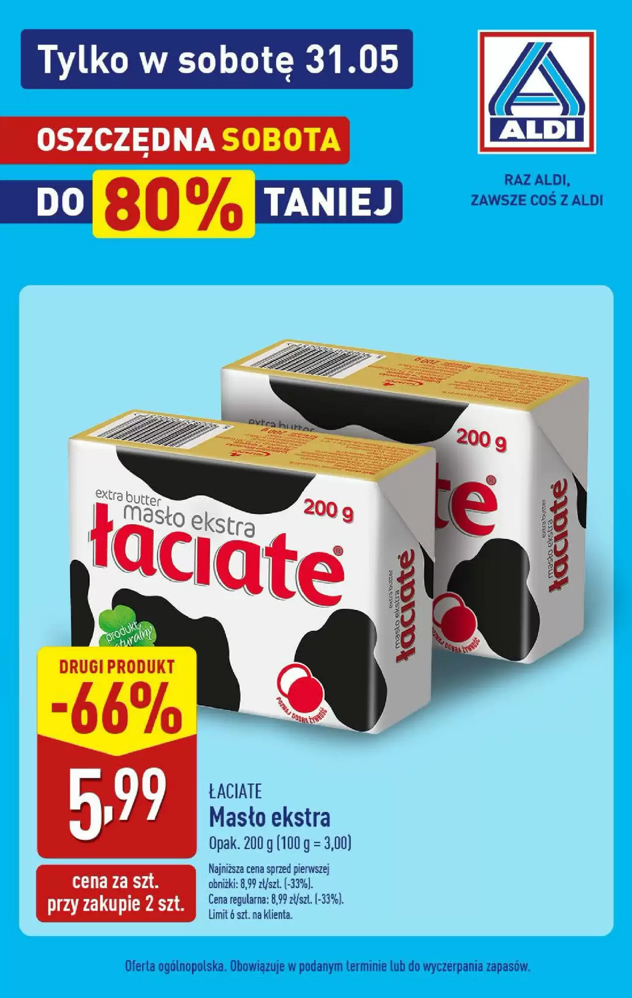 Aldi Gazetka 31.05.2025 - 31.05.2025