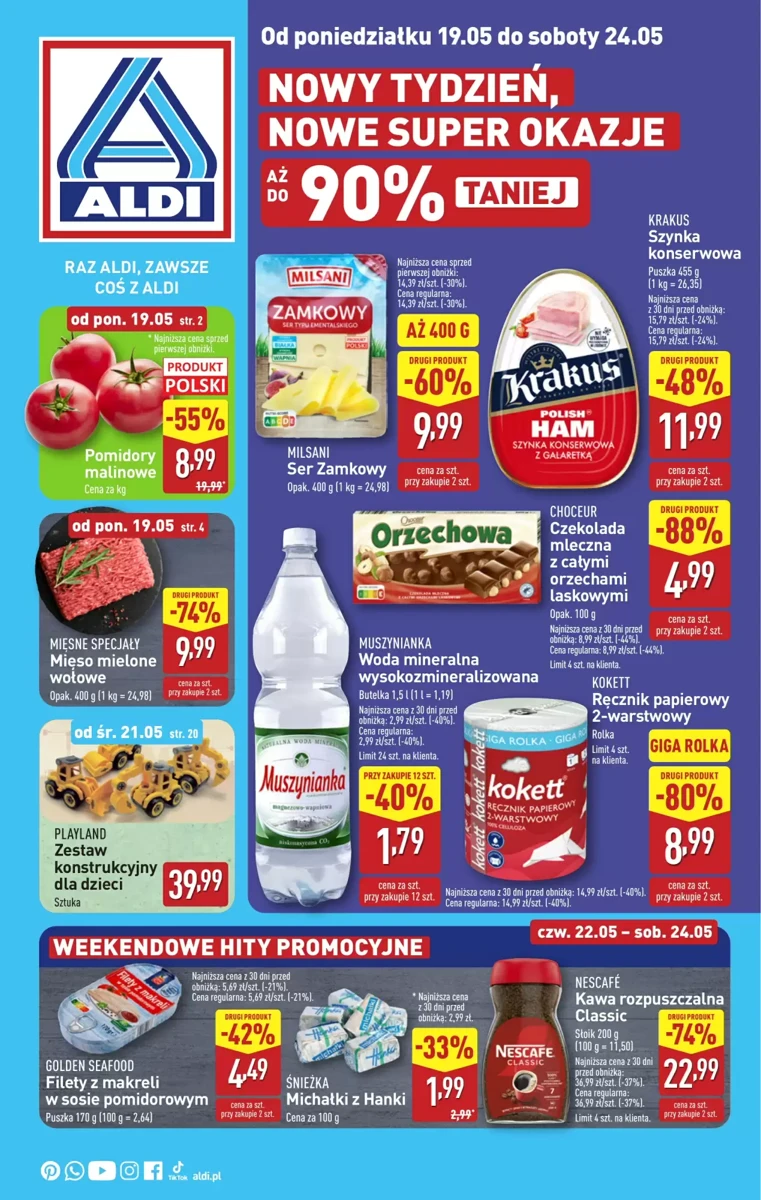 Gazetka ALDI od 19.05.2025 do 24.05.2025