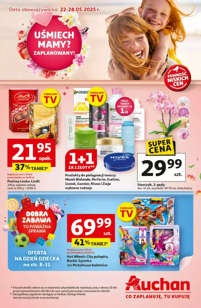 Gazetka Auchan od 22.05.2025 do 28.05.2025 - Hypermarket