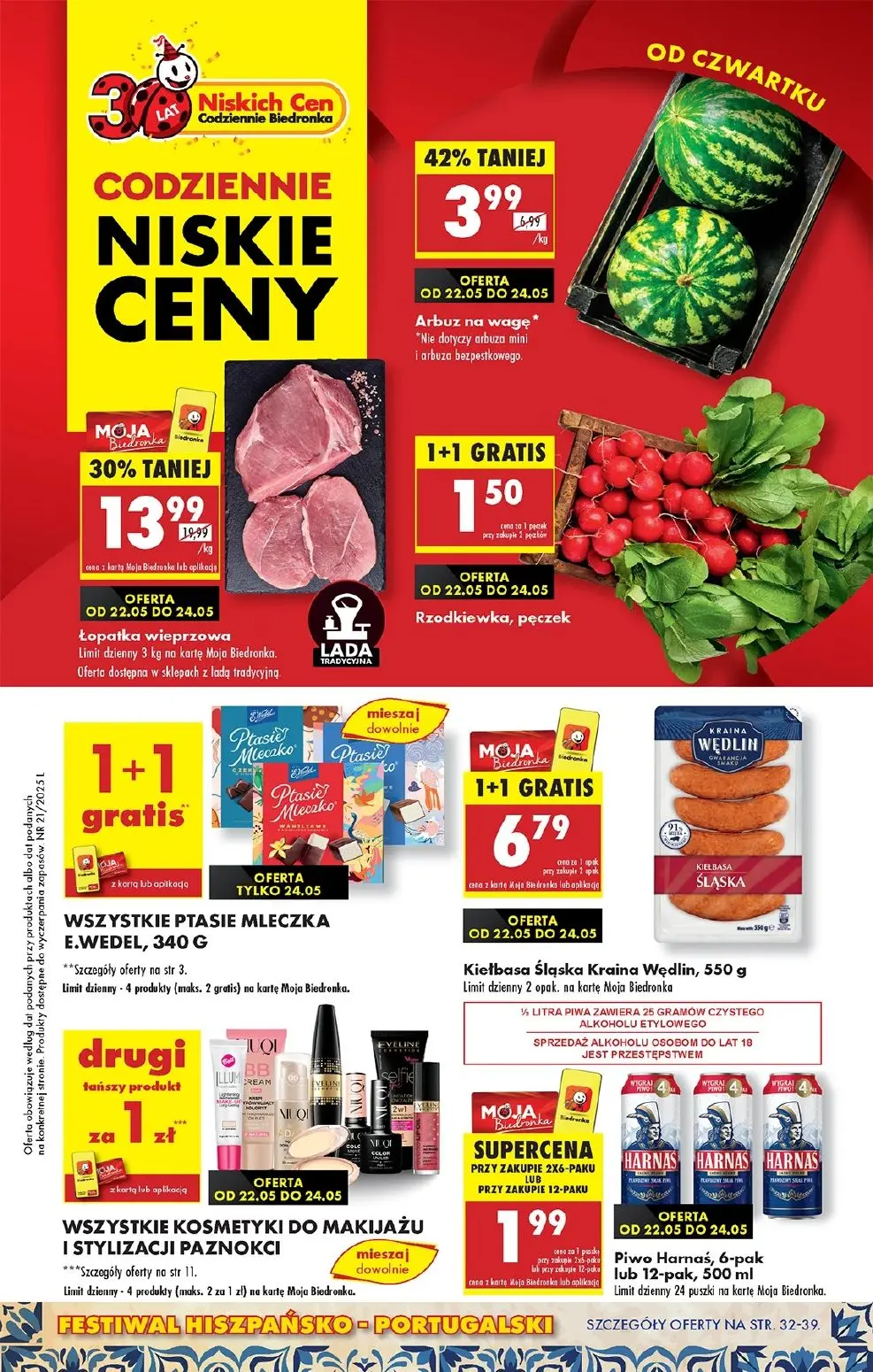 Gazetka BIEDRONKA od 22.05.2025 do 28.05.2025 - W tym tygodniu