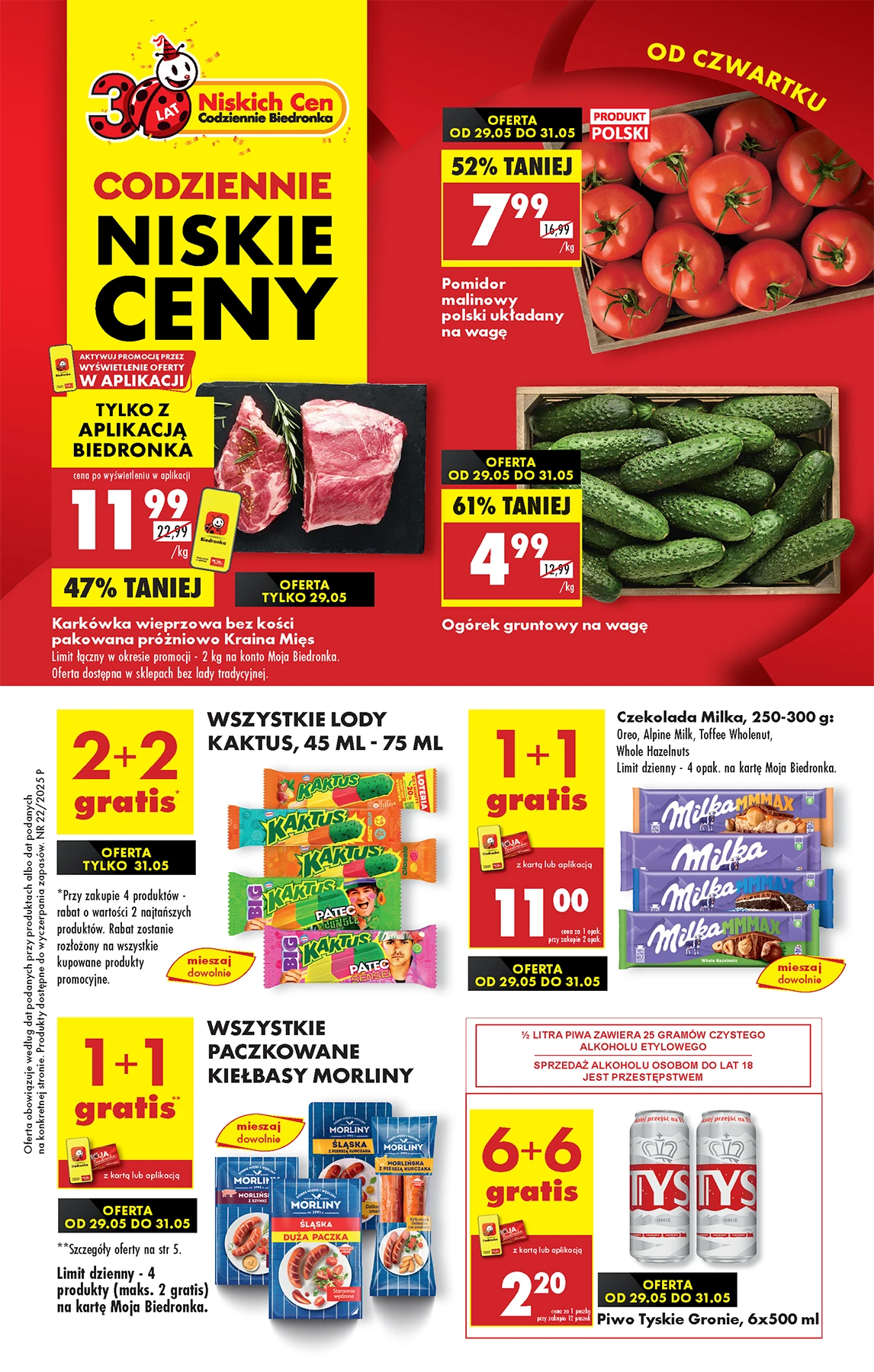 Gazetka BIEDRONKA od 29.05.2025 do 04.06.2025 - W tym tygodniu
