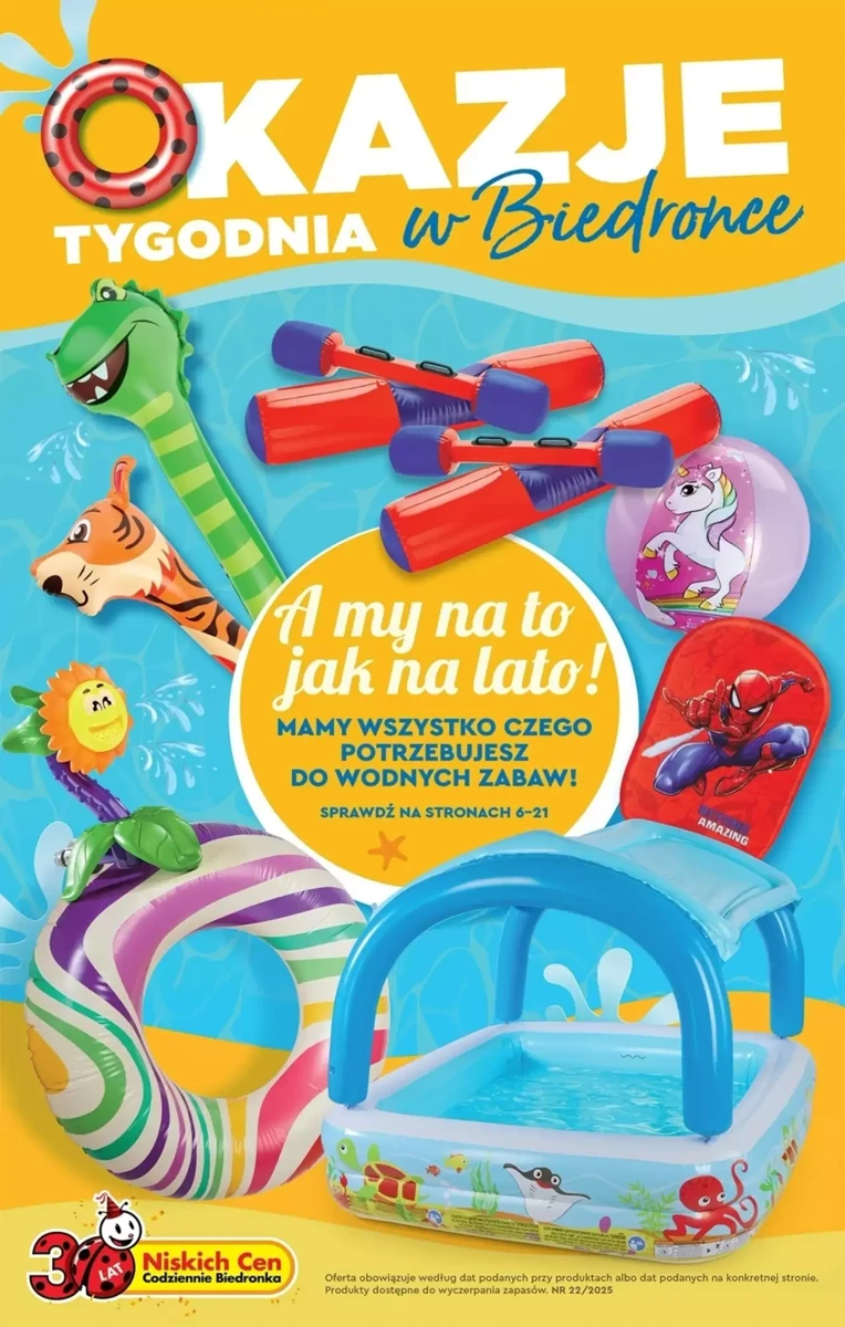 Gazetka BIEDRONKA od 24.05.2025 do 11.06.2025 - Okazje Tygodnia