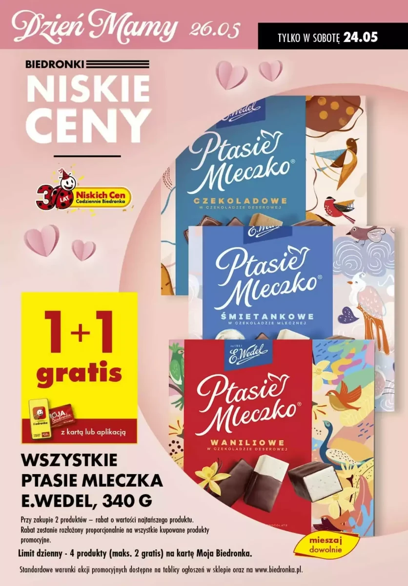 Gazetka BIEDRONKA od 24.05.2025