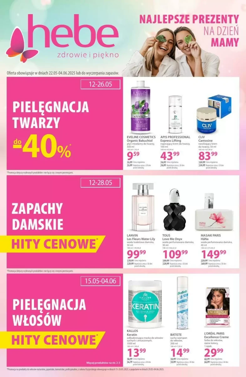 Gazetka HEBE od 22.05.2025 do 04.06.2025