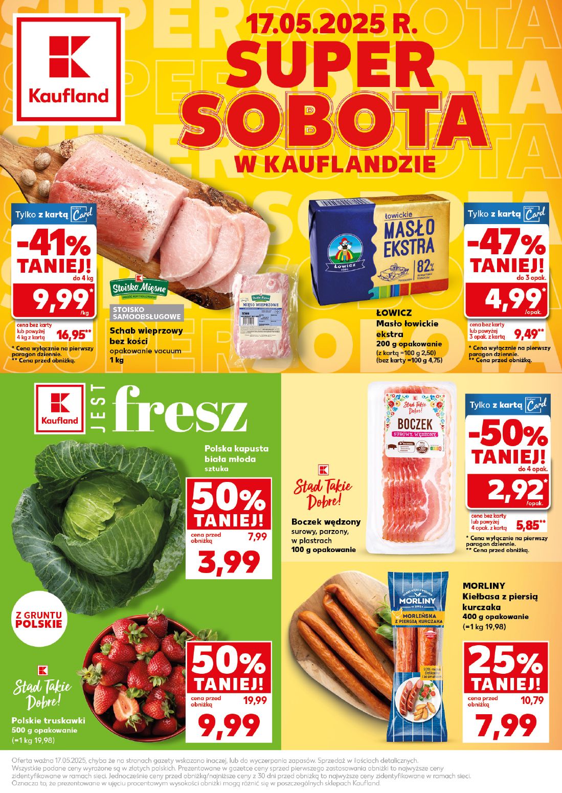 Kaufland Gazetka od 17.05.2025 do 17.05.2025