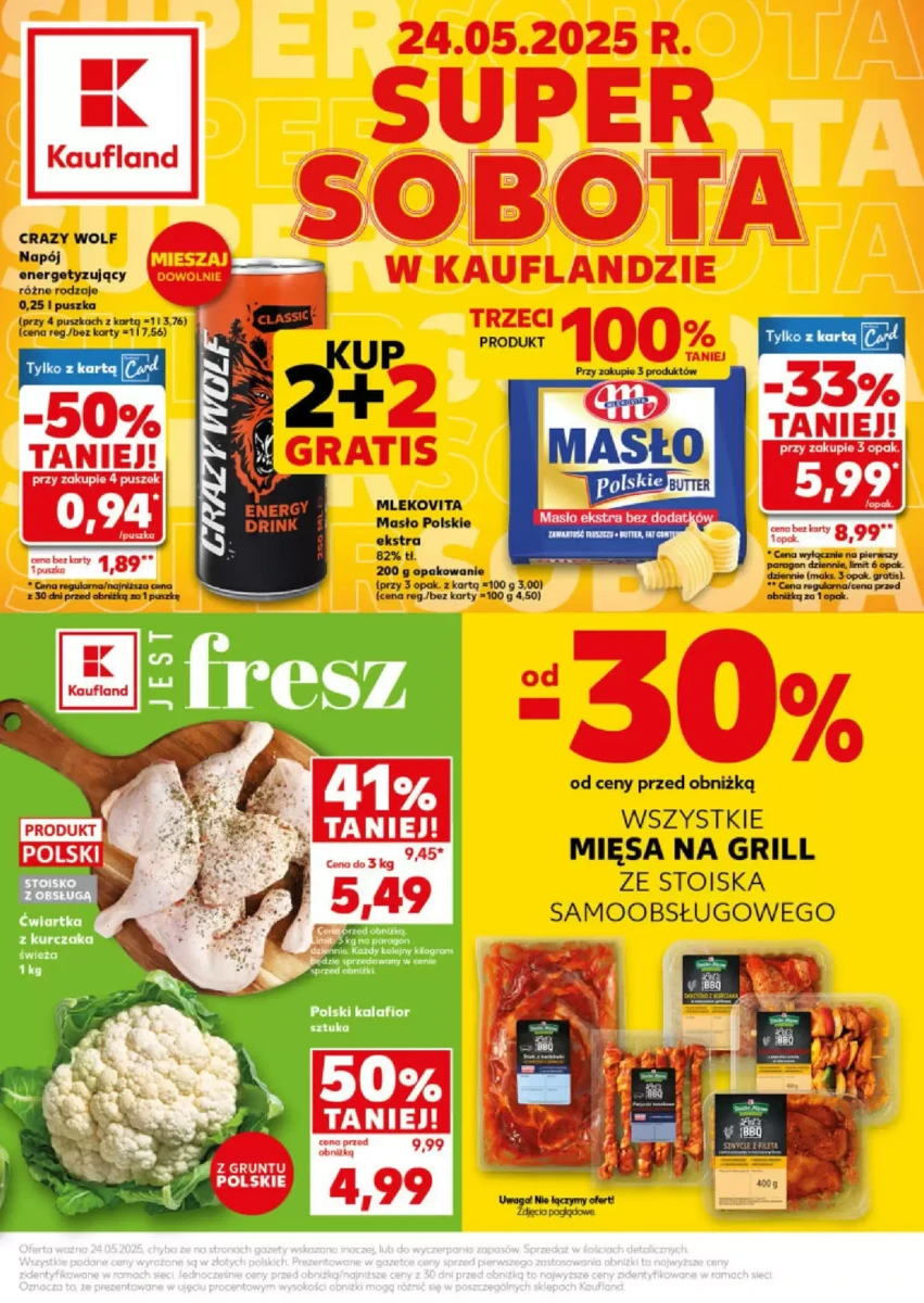 Kaufland Gazetka od 24.05.2025 do 24.05.2025