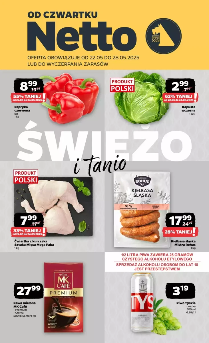 Gazetka NETTO od 22.05.2025 do 28.05.2025