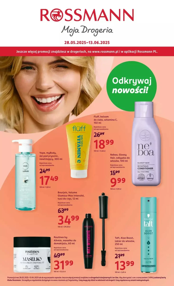 Gazetka ROSSMANN od 28.05.2025 do 03.06.2025