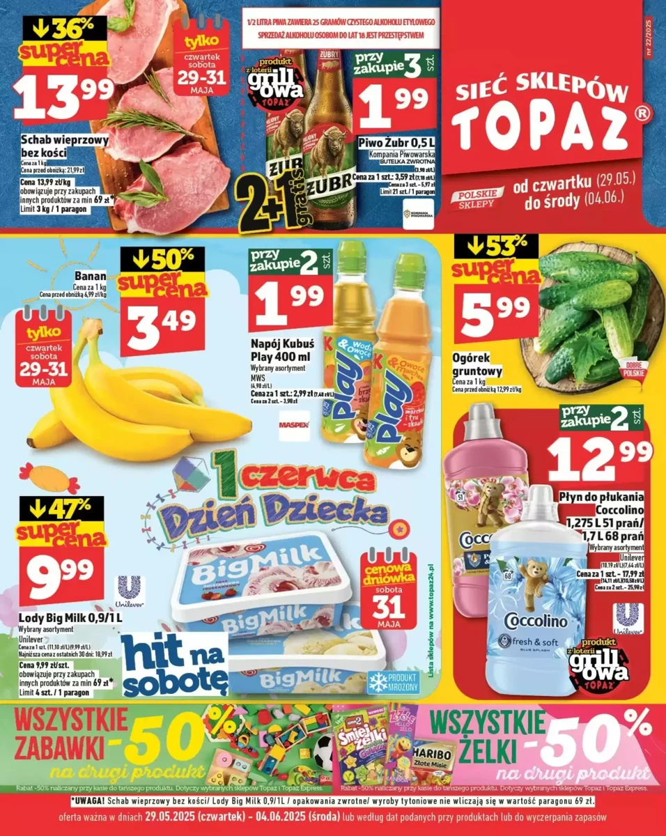 Gazetka Topaz od 29.05.2025 do 04.06.2025 - Warszawa
