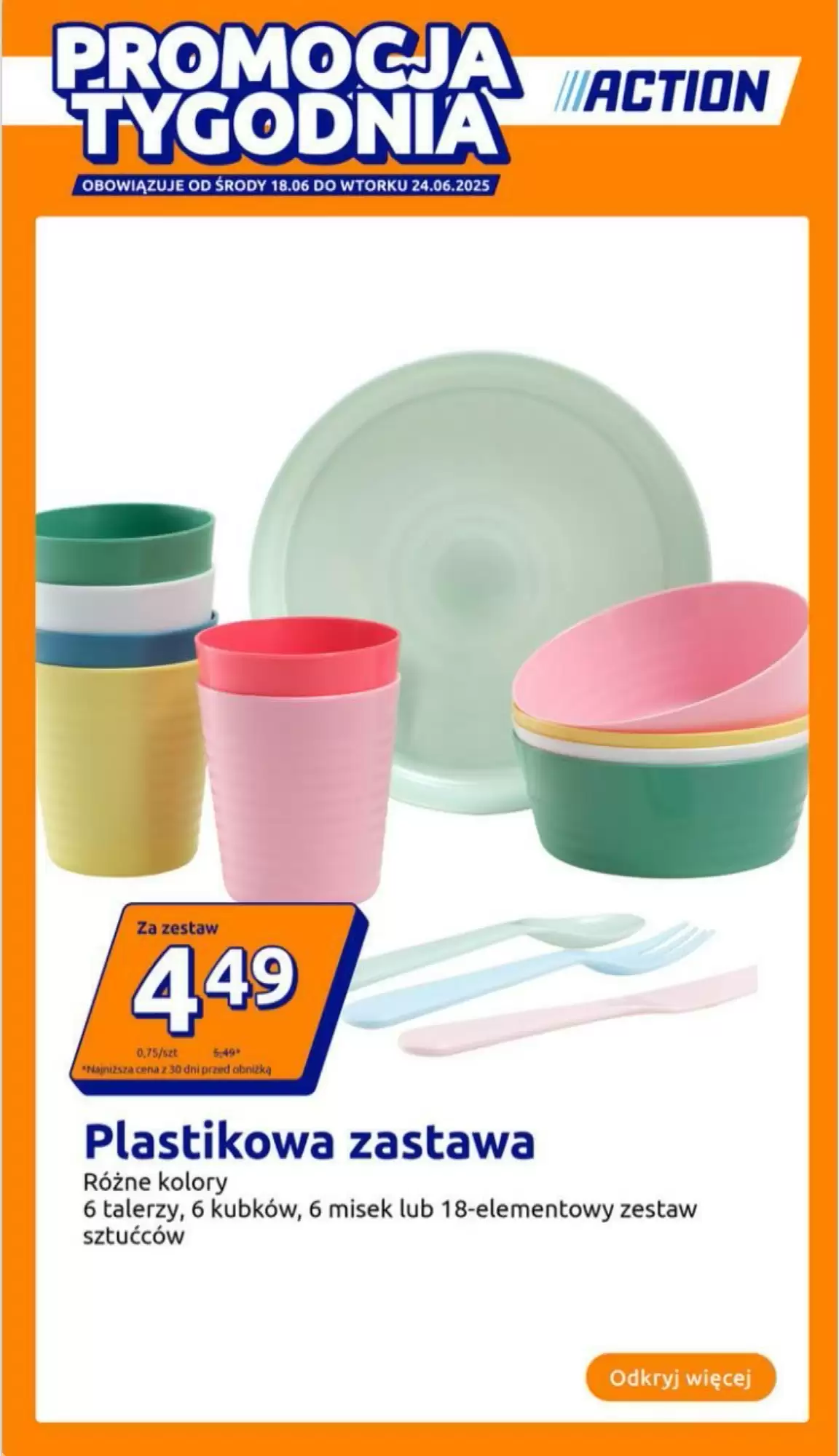 Action Gazetka 18.06.2025 - 24.06.2025