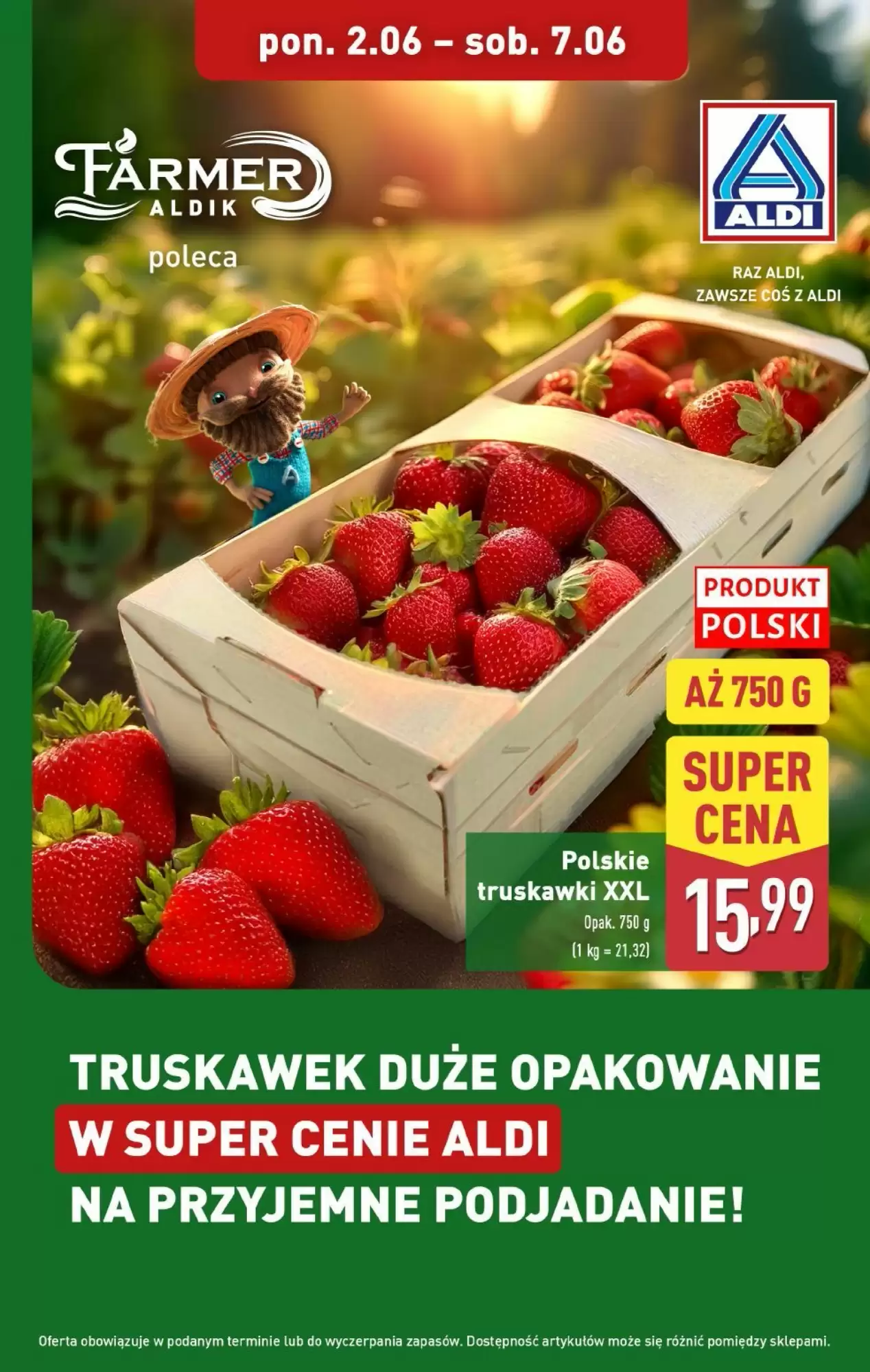 Aldi Gazetka 02.06.2025 - 07.06.2025