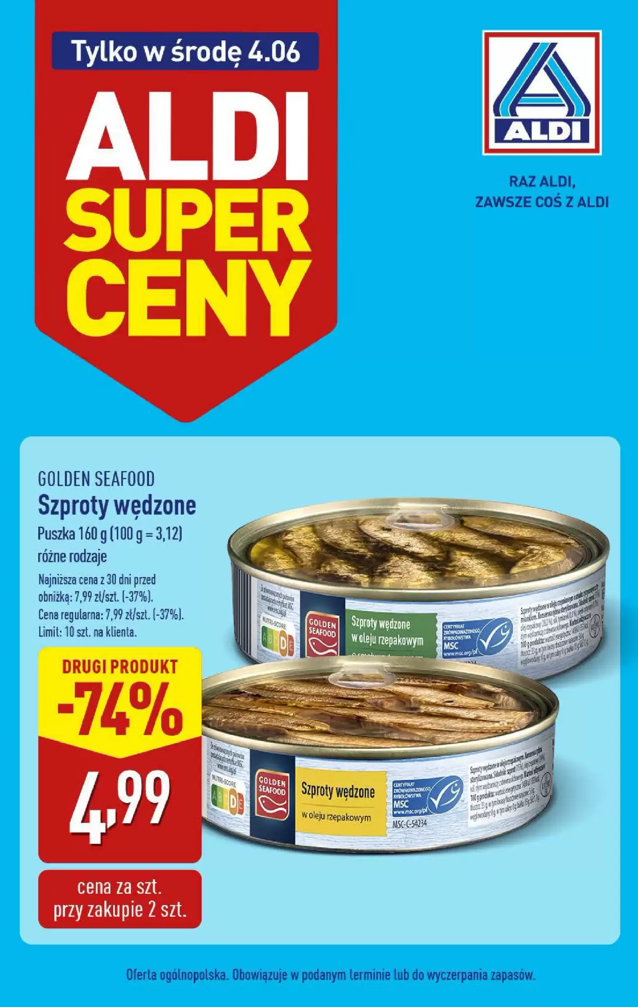 Aldi Gazetka 04.06.2025 - 04.06.2025