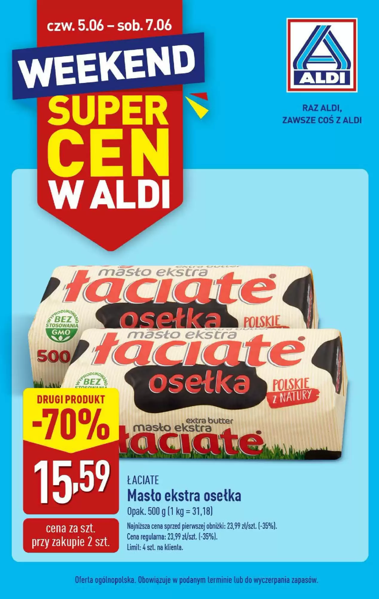 Aldi Gazetka 04.06.2025 - 07.06.2025