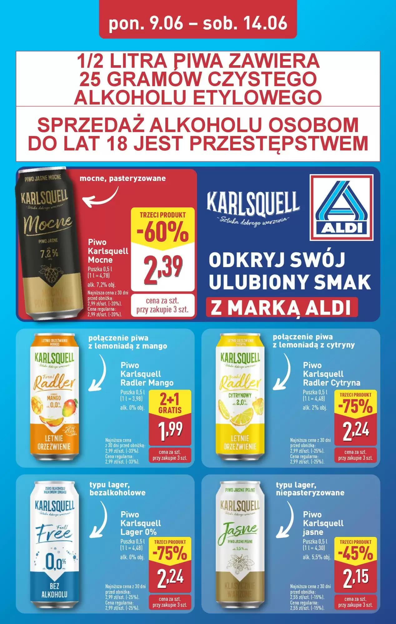 Aldi Gazetka 09.06.2025 - 14.06.2025