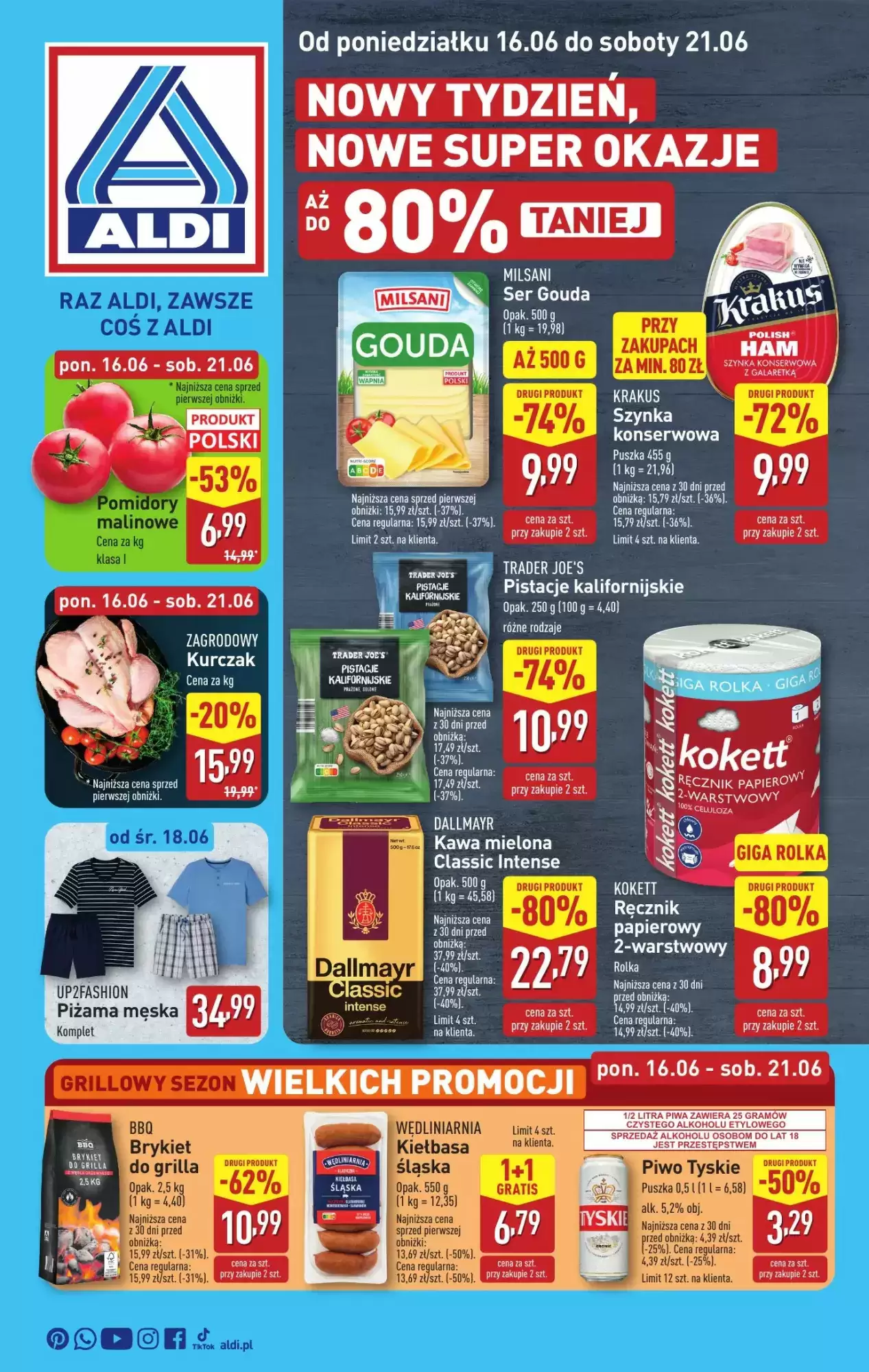 Aldi Gazetka 16.06.2025 - 21.06.2025