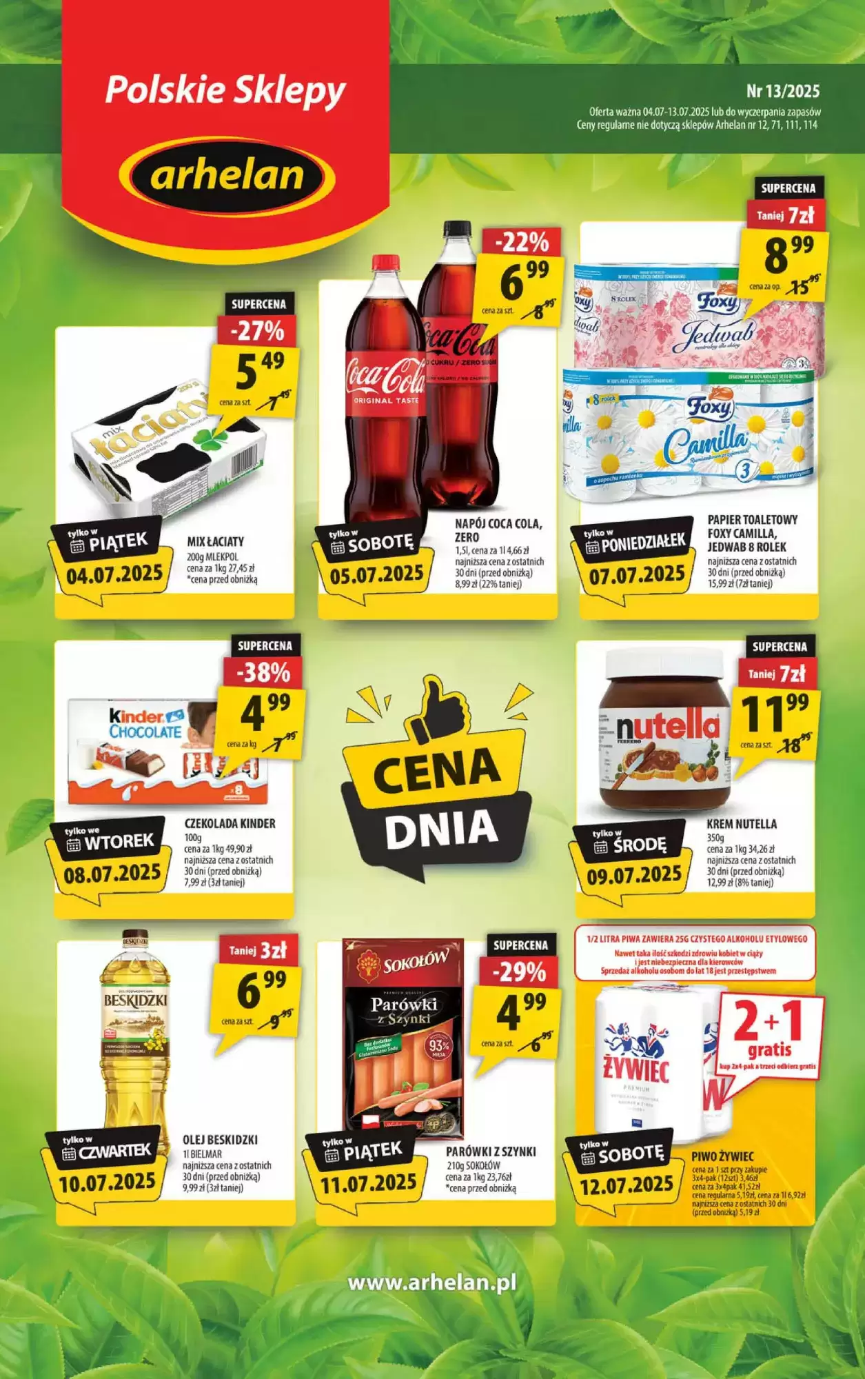 Arhelan Gazetka 04.07.2025 - 13.07.2025