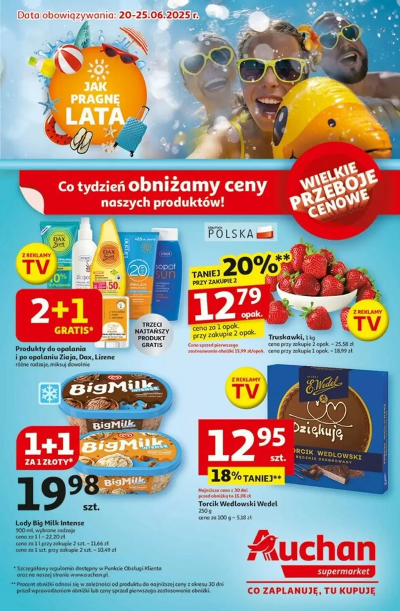 Auchan Gazetka 20.06.2025 - 25.06.2025