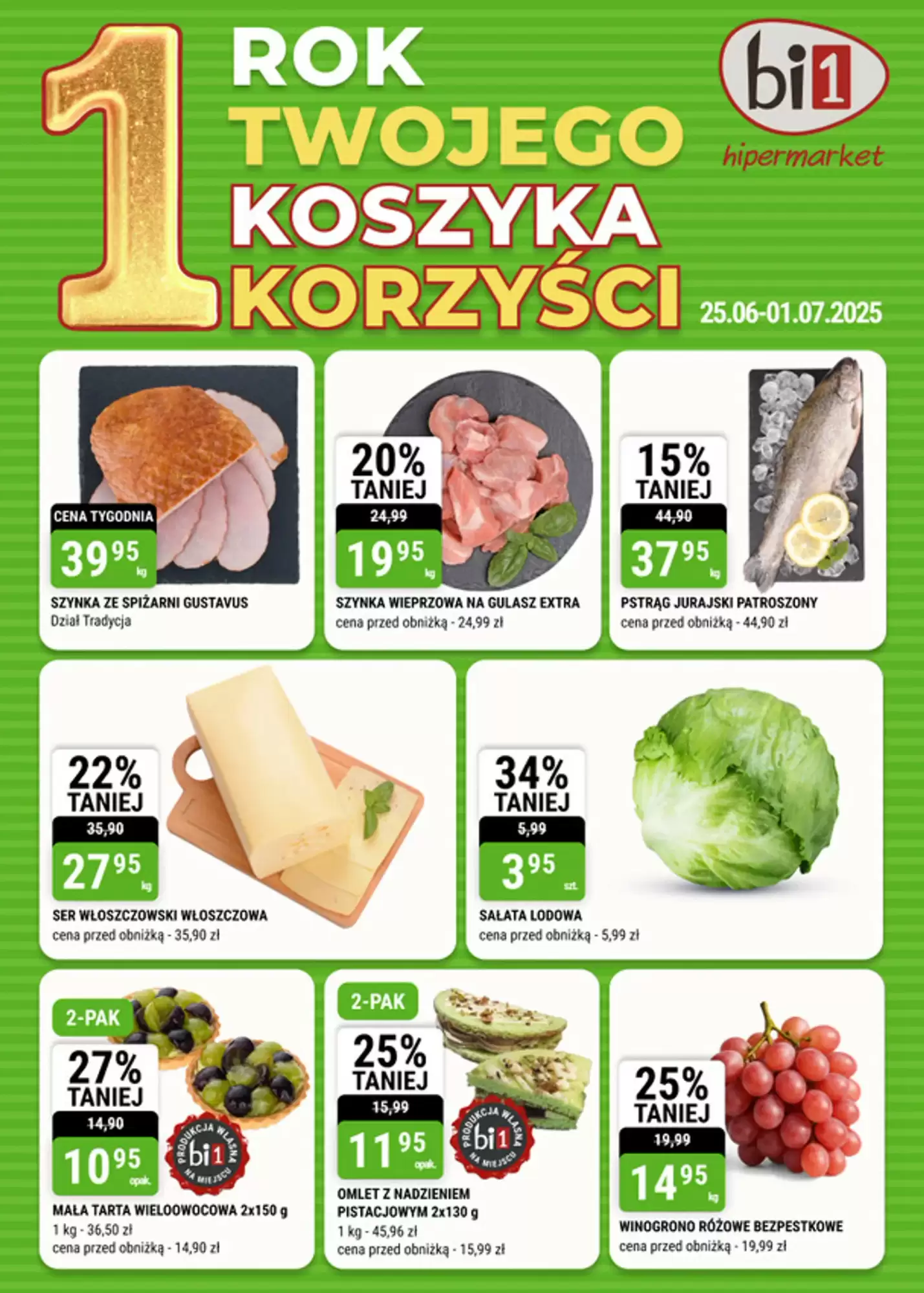 Bi1 Gazetka 25.06.2025 - 01.07.2025