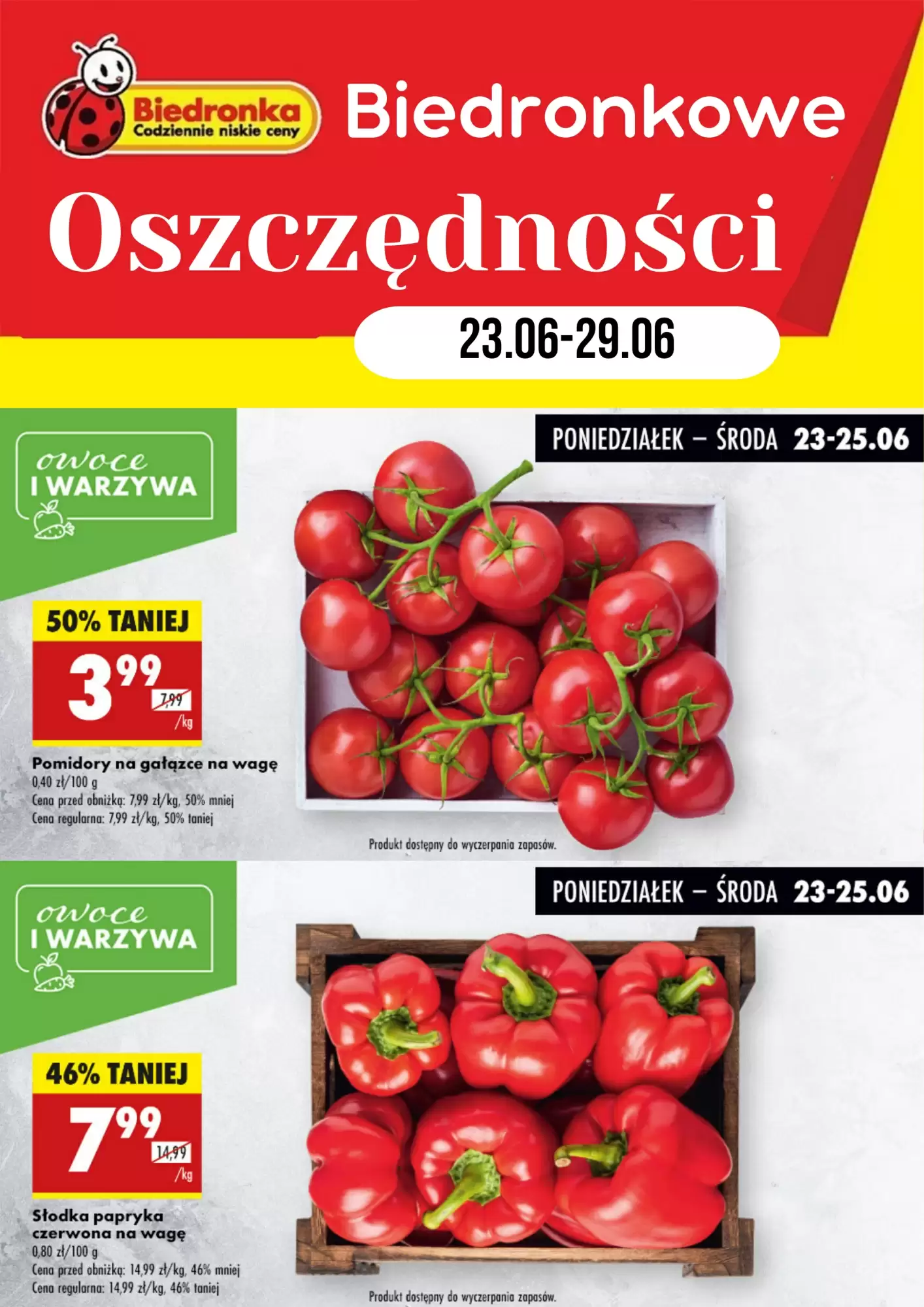 Biedronka Gazetka 23.06.2025 - 29.06.2025