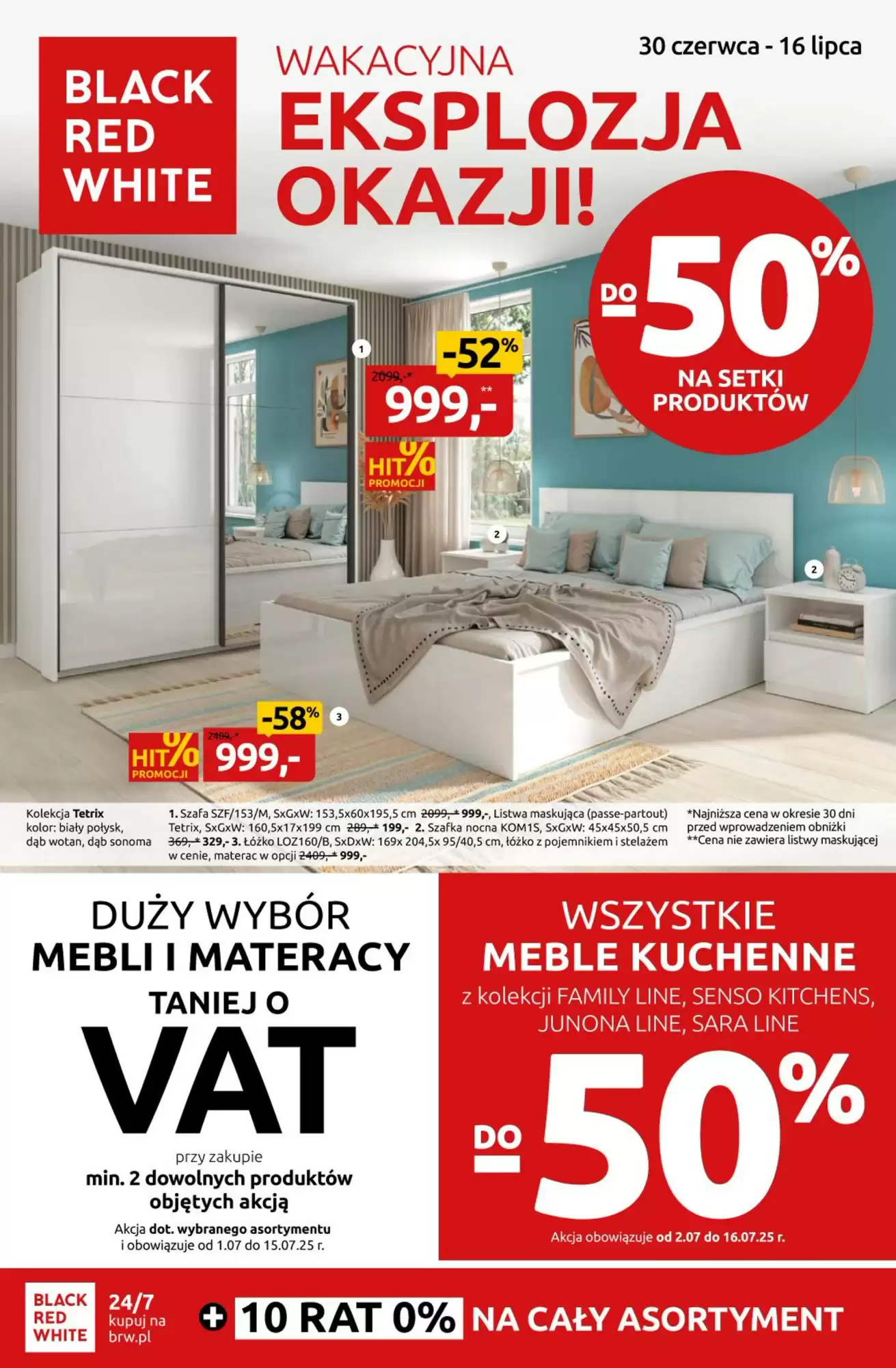 Black Red White Gazetka 30.06.2025 - 16.07.2025