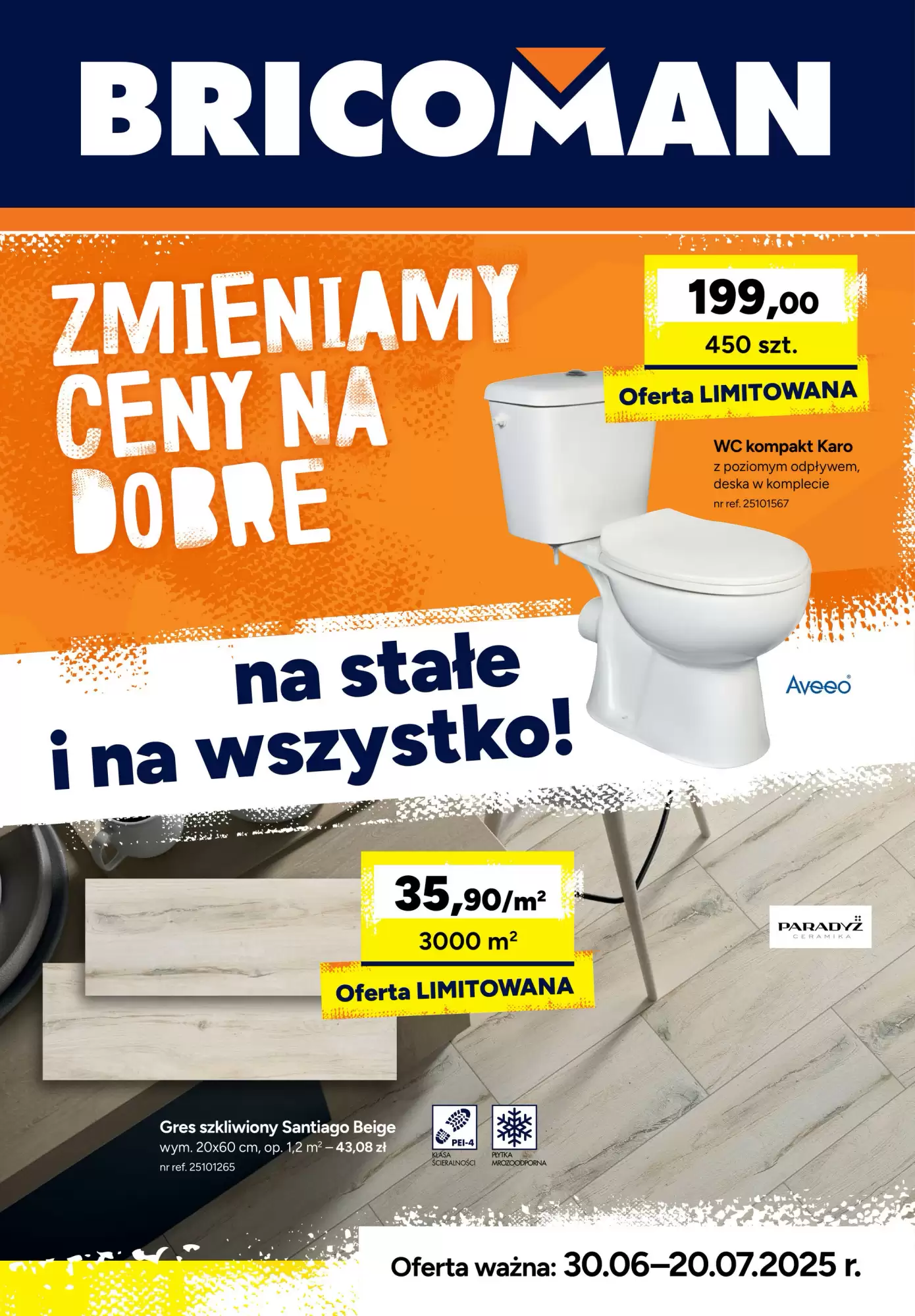 Bricoman Gazetka 30.06.2025 - 20.07.2025