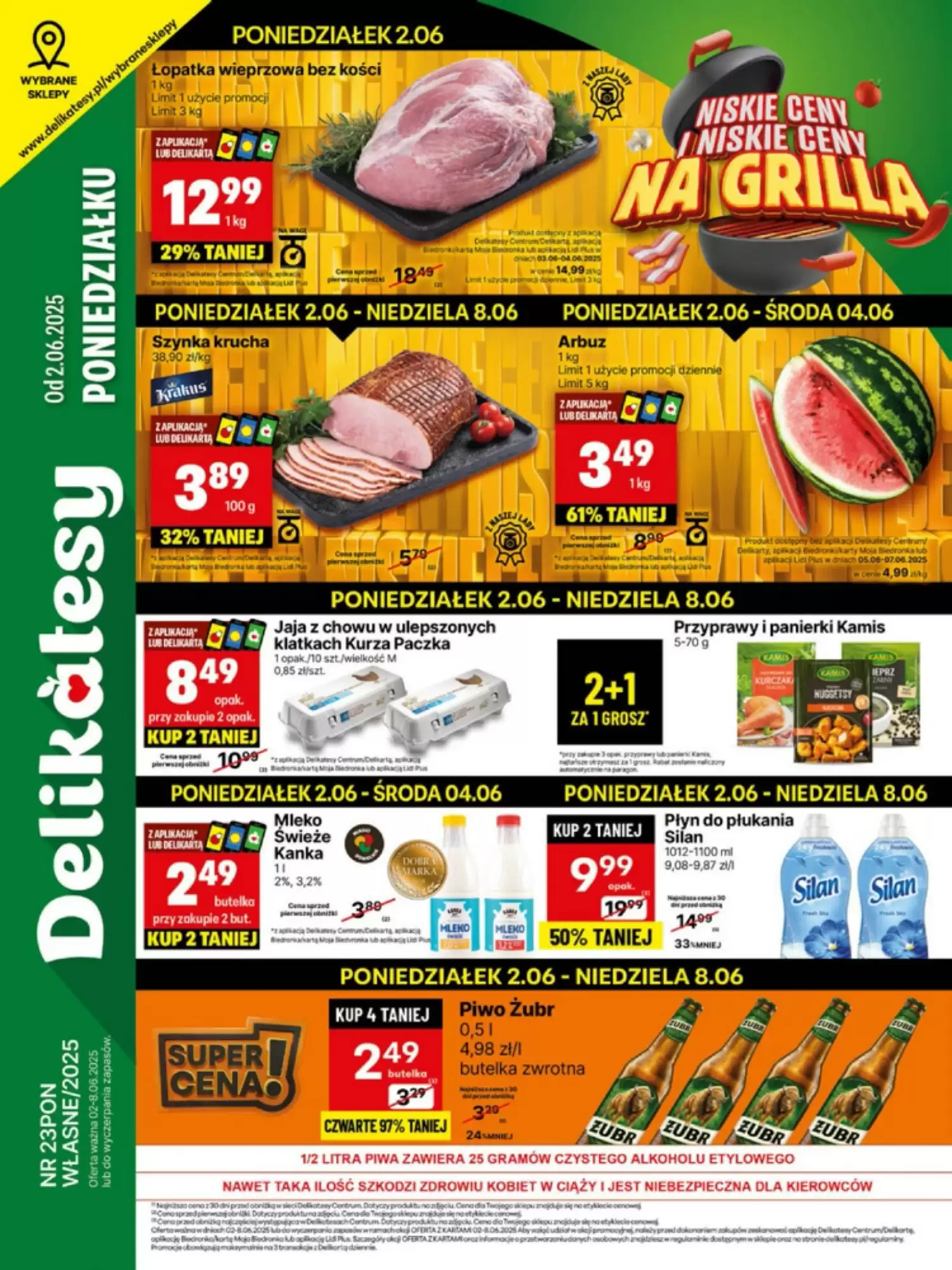 Delikatesy Centrum Gazetka 02.06.2025 - 08.06.2025