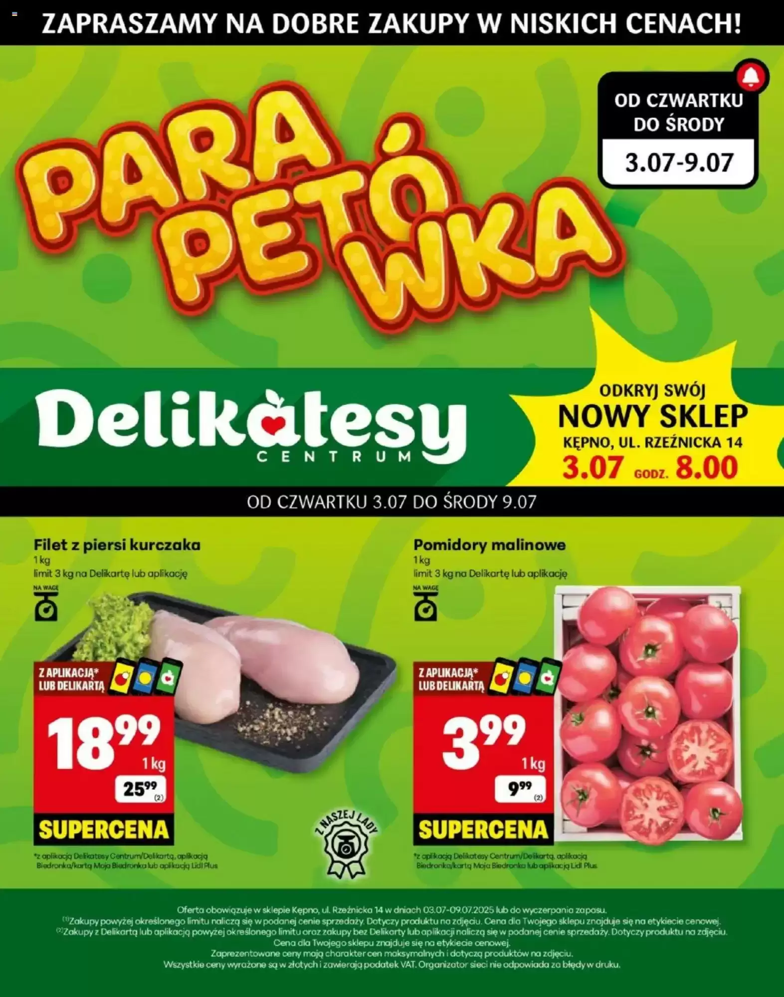 Delikatesy Centrum Gazetka 03.07.2025 - 09.07.2025