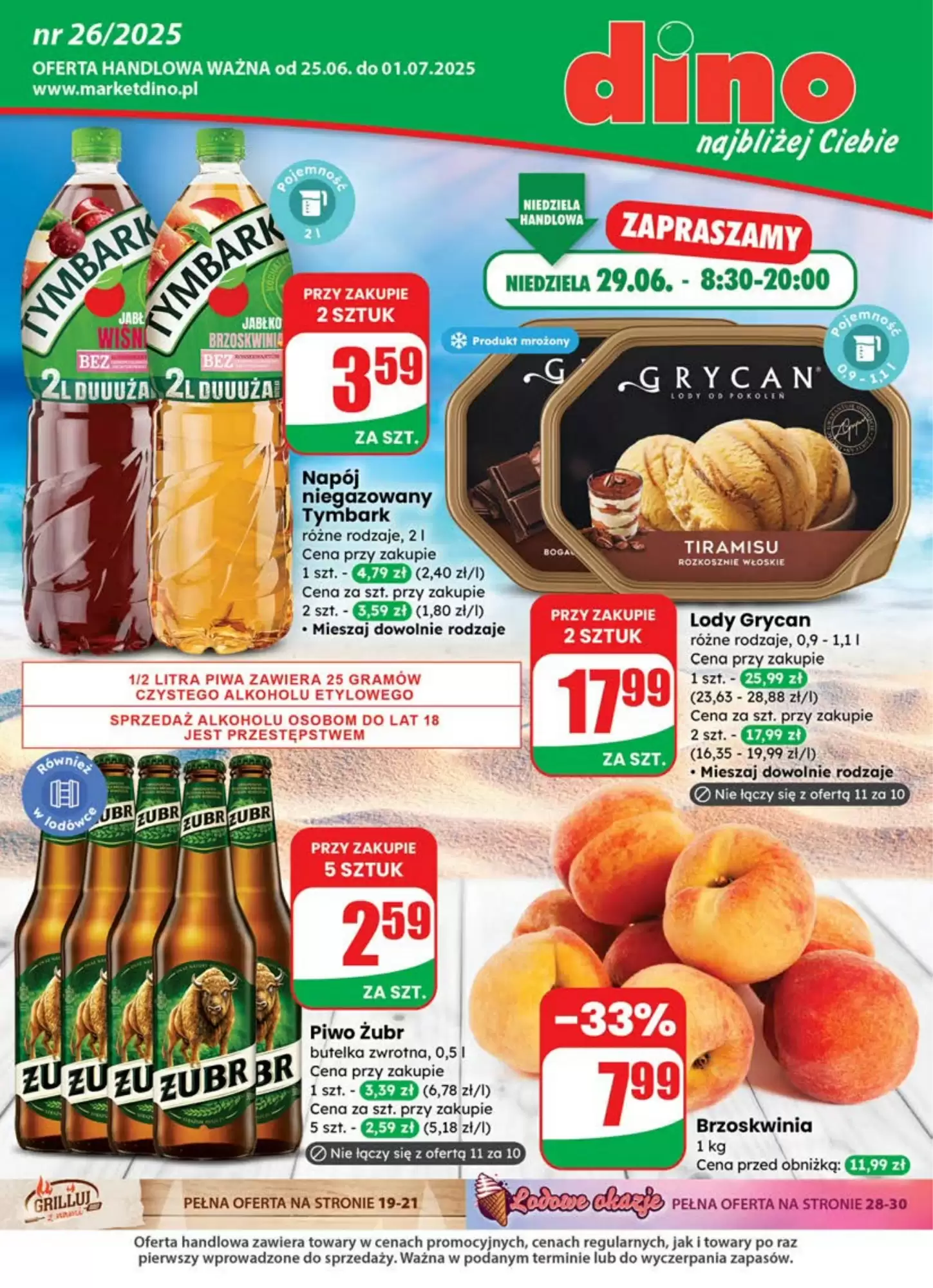 Dino Gazetka 25.06.2025 – 01.07.2025