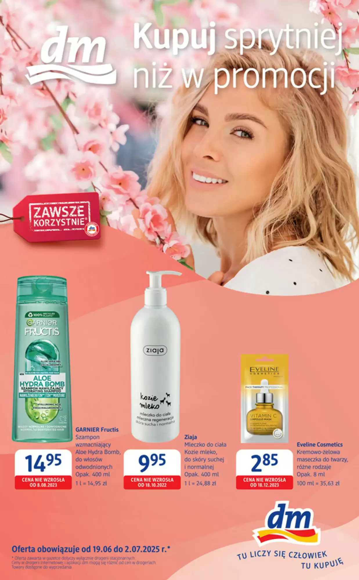 Dm Drogerie Markt Gazetka 19.06.2025 - 02.07.2025
