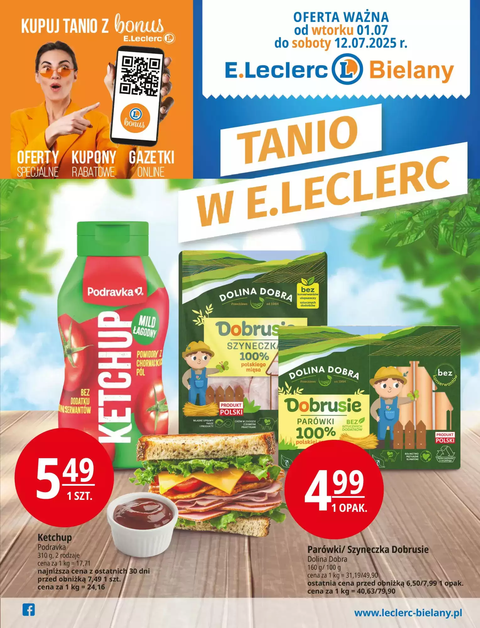 E.Leclerc Gazetka 01.07.2025 - 12.07.2025