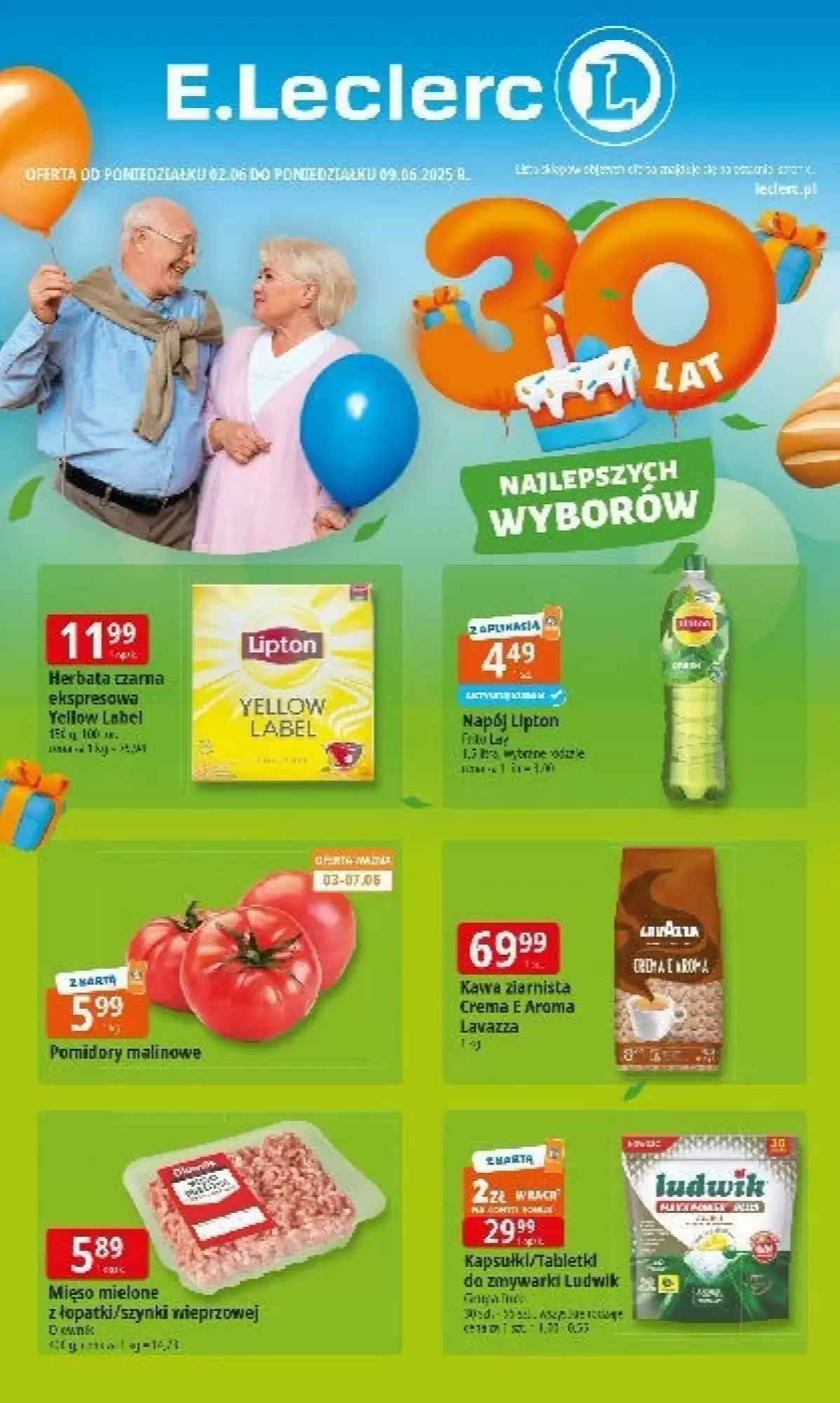 E Leclerc Gazetka 02.06.2025 - 09.06.2025