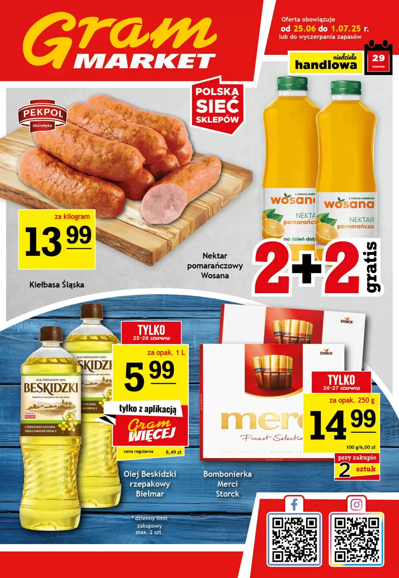 Gram Market Gazetka 25.06.2025 - 01.07.2025