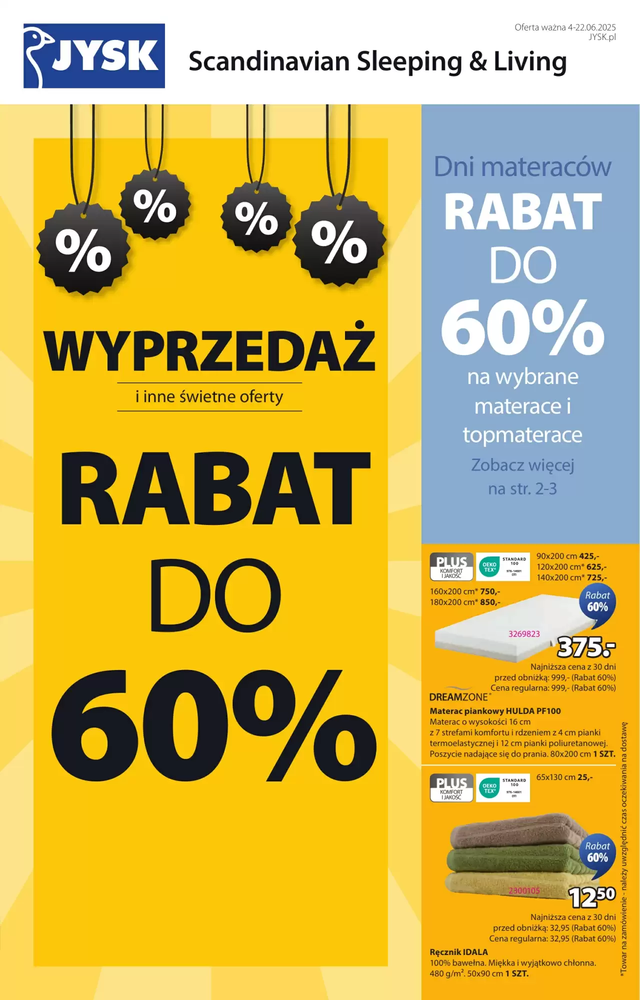 Jysk Gazetka 04.06.2025 - 22.06.2025
