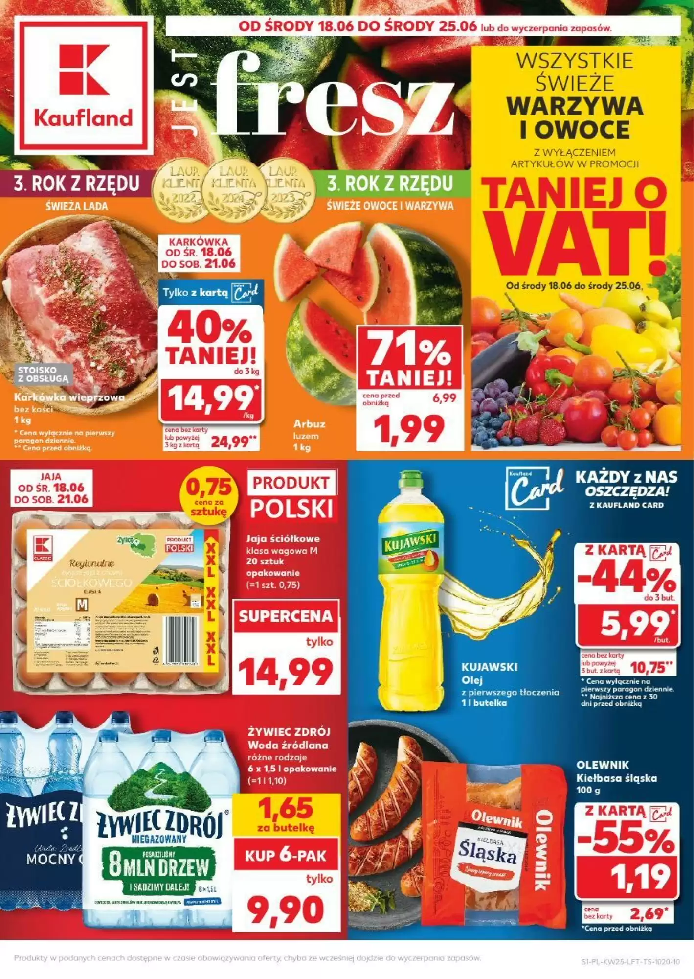 Kaufland Gazetka 18.06.2025 - 25.06.2025