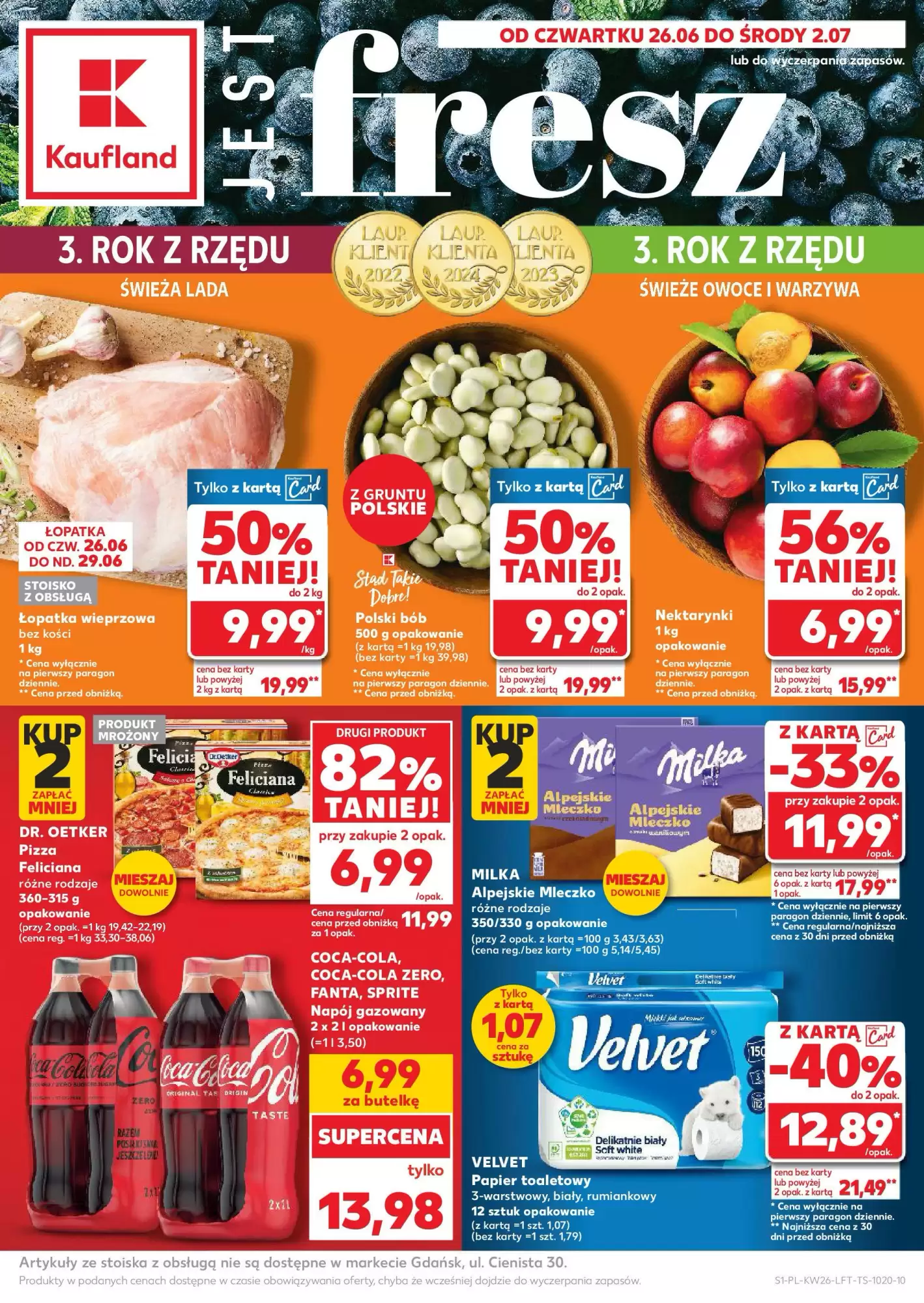 Kaufland Gazetka 26.06.2025 - 02.07.2025