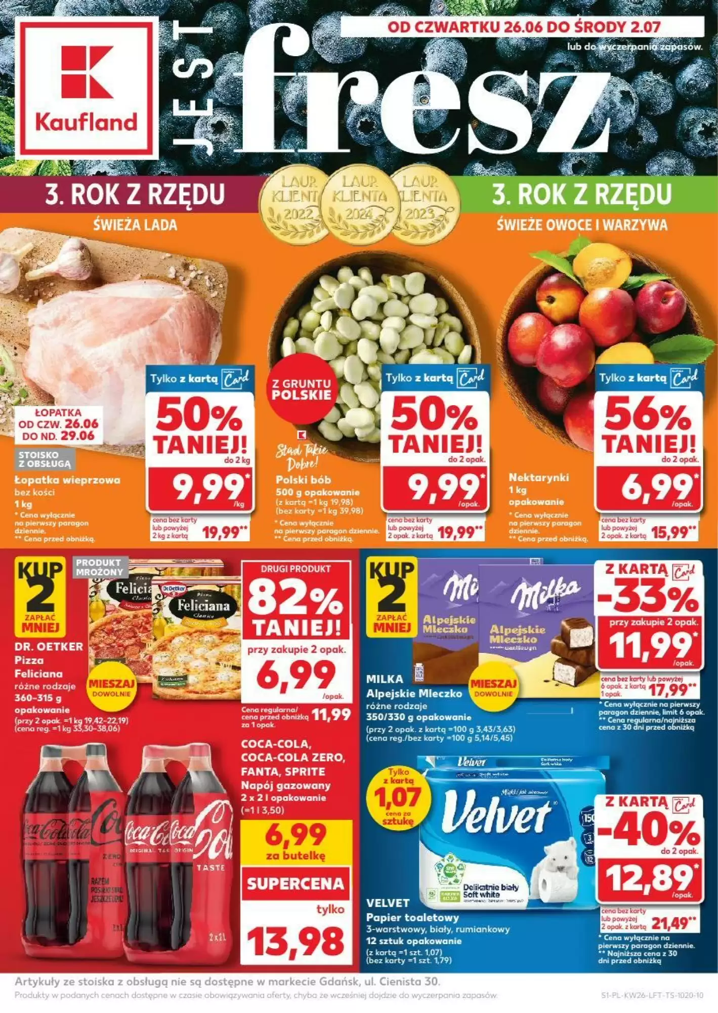 Kaufland Gazetka 26.06.2025 - 02.07.2025