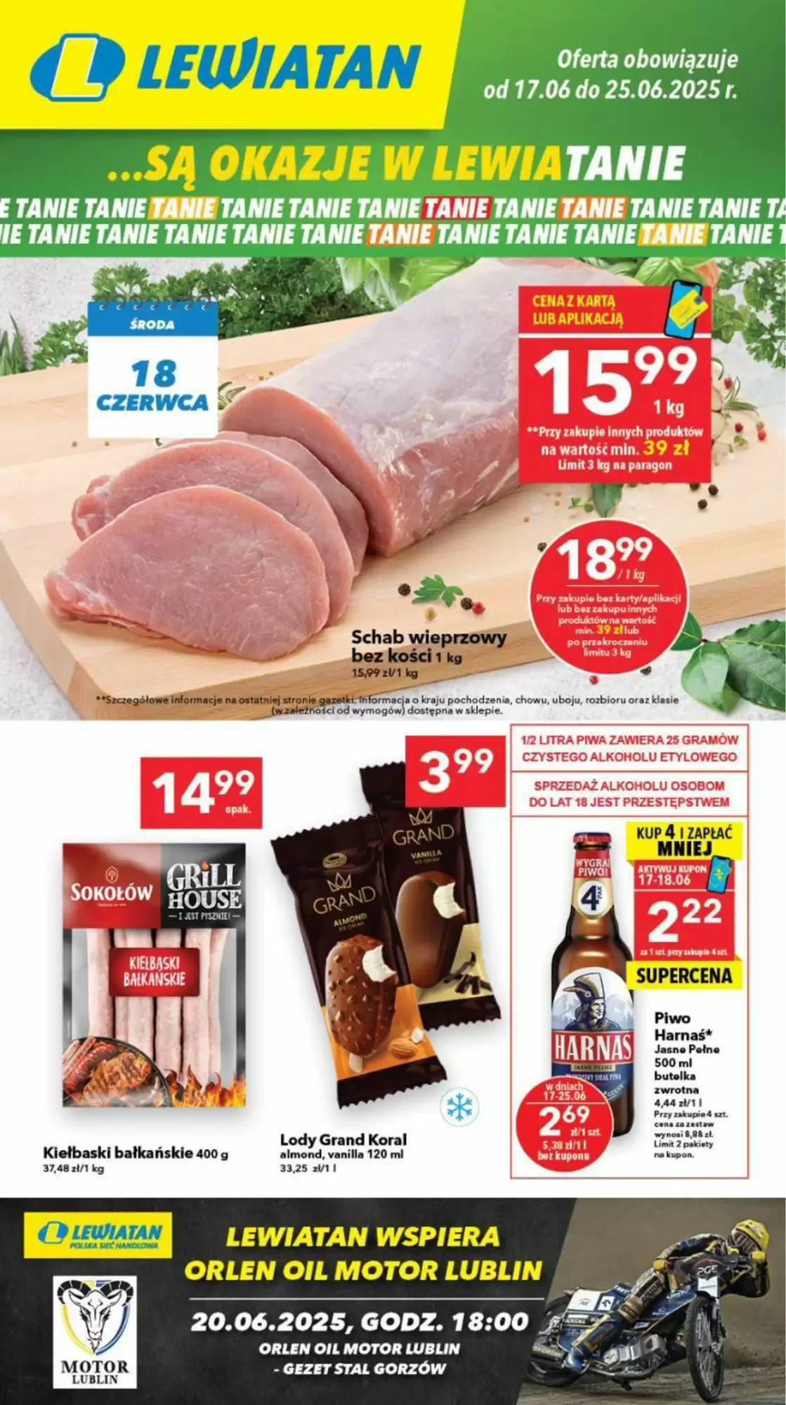 Lewiatan Gazetka 17.06.2025 - 25.06.2025