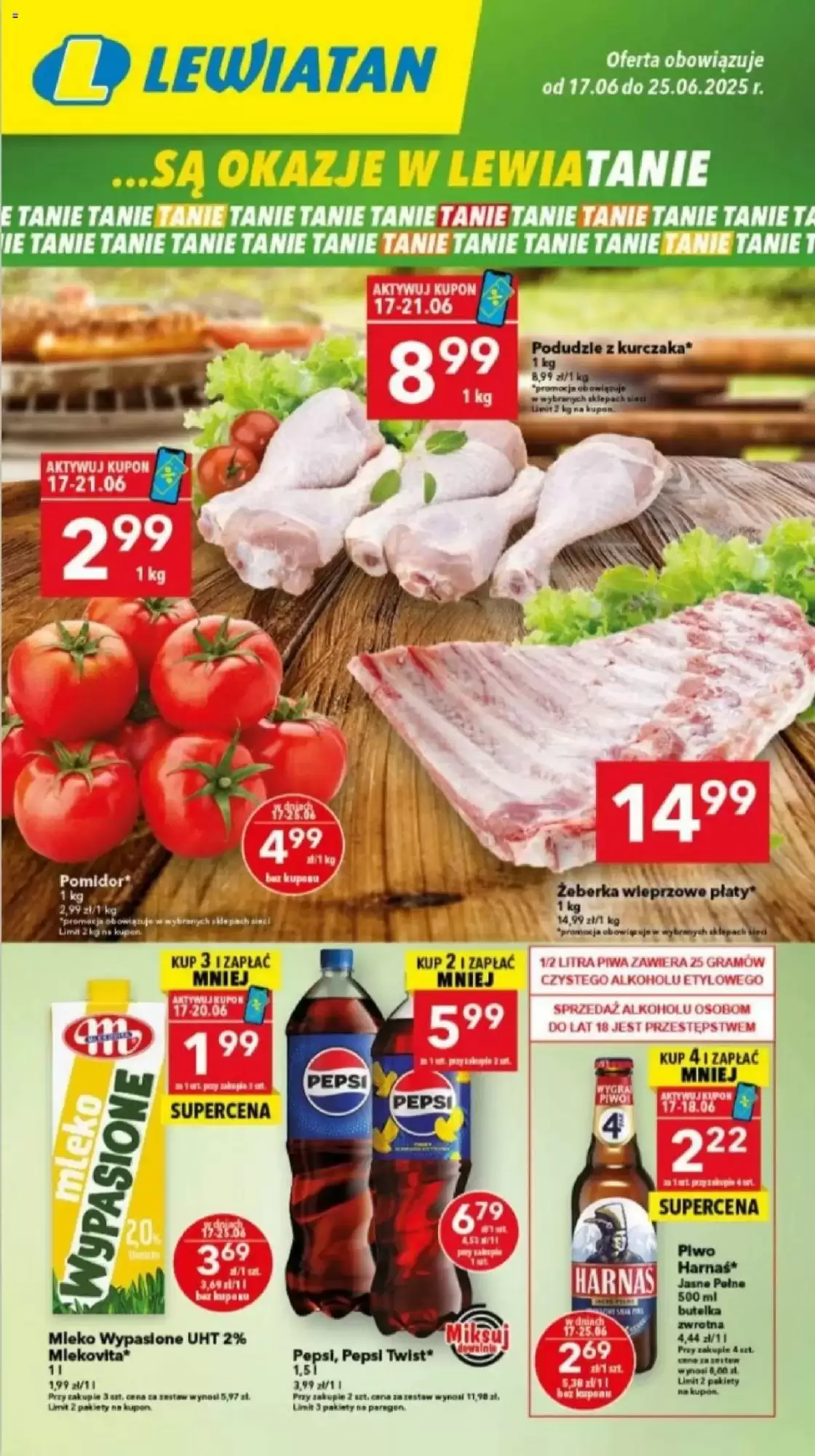 Lewiatan Gazetka 17.06.2025 - 25.06.2025