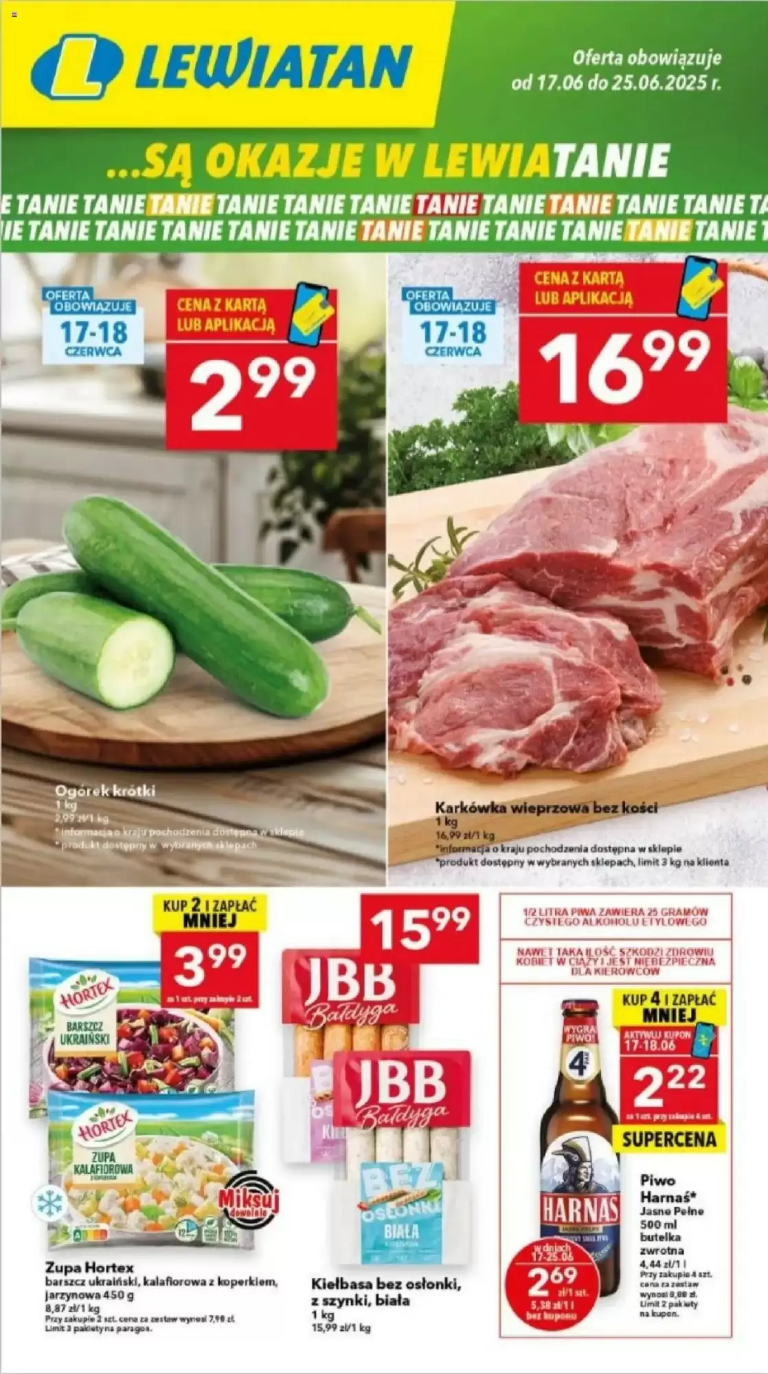 Lewiatan Gazetka 17.06.2025 - 25.06.2025