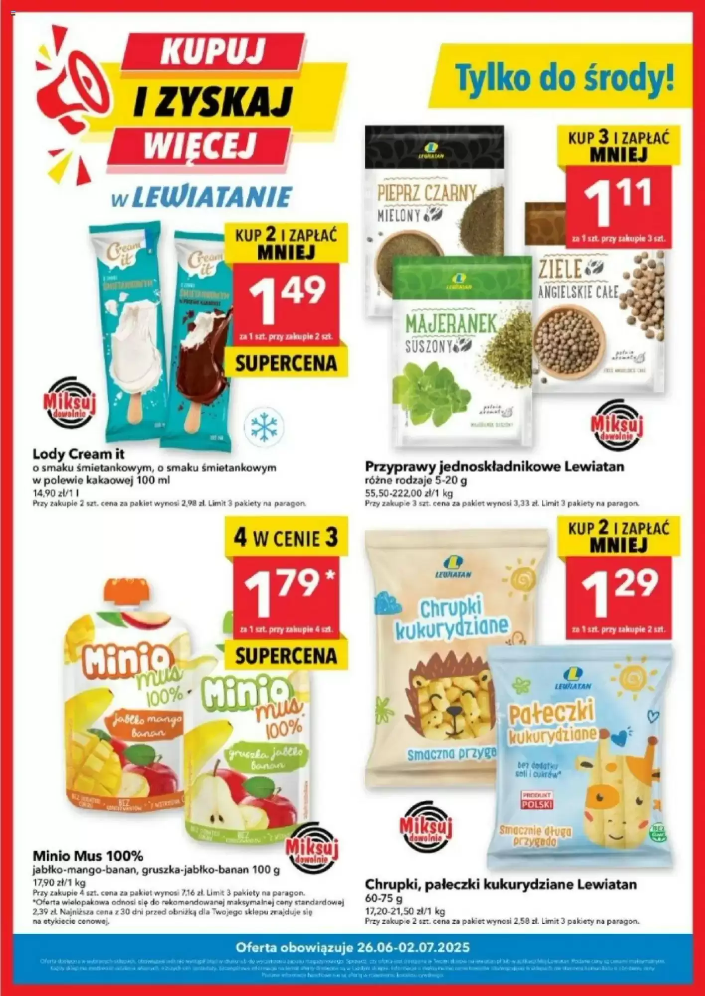 Lewiatan Gazetka 26.06.2025 - 02.07.2025