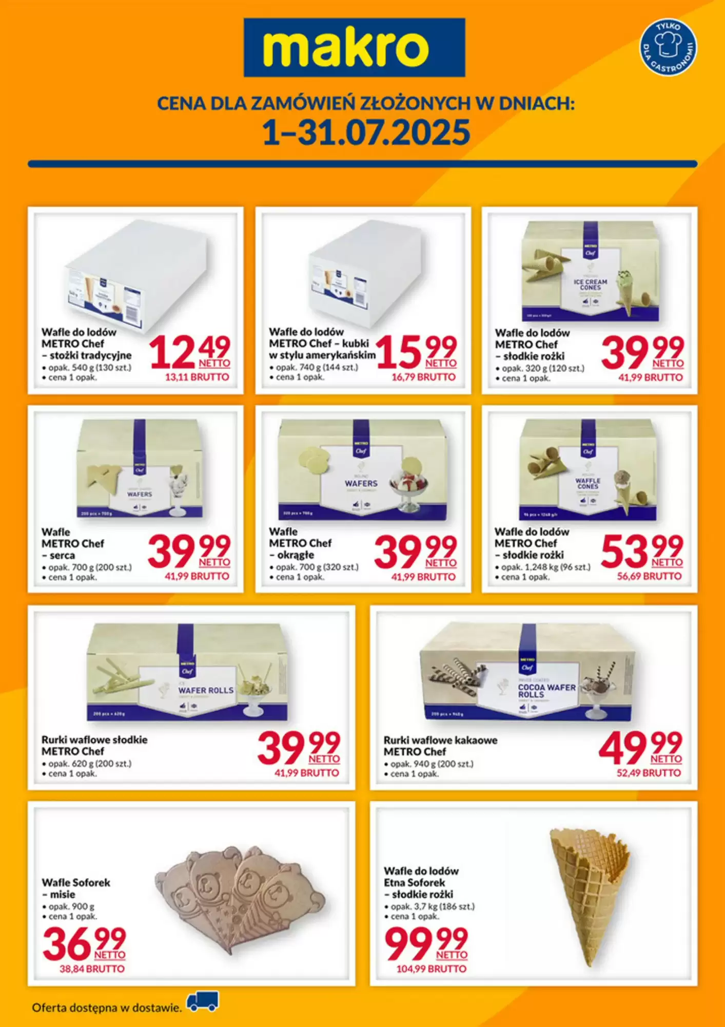Makro Gazetka 01.07.2025 - 31.07.2025