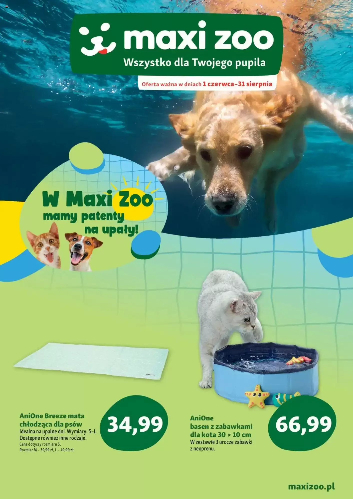 Maxi Zoo Gazetka 01.06.2025 - 31.08.2025
