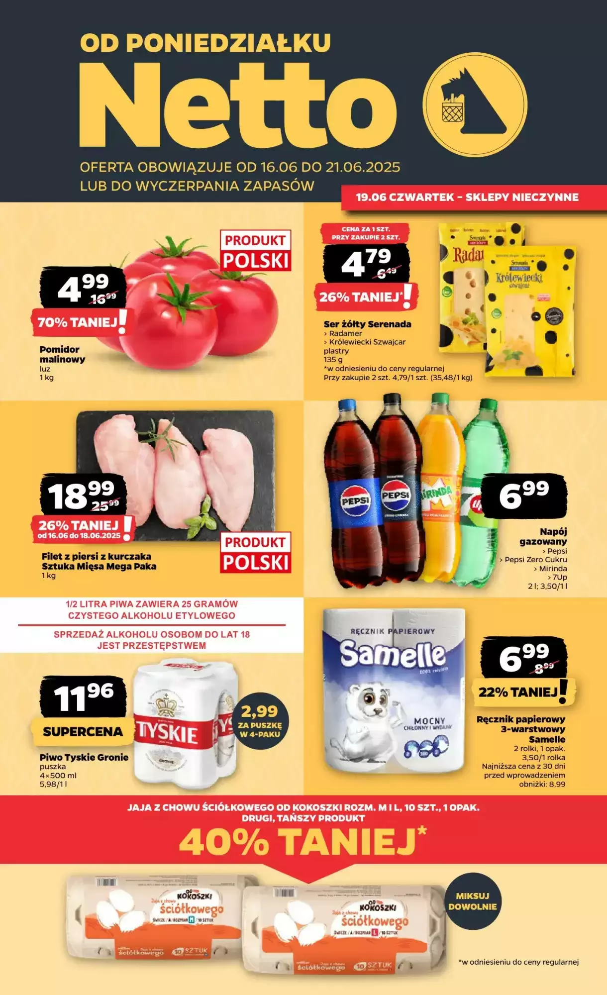 Netto Gazetka 16.06.2025 - 21.06.2025